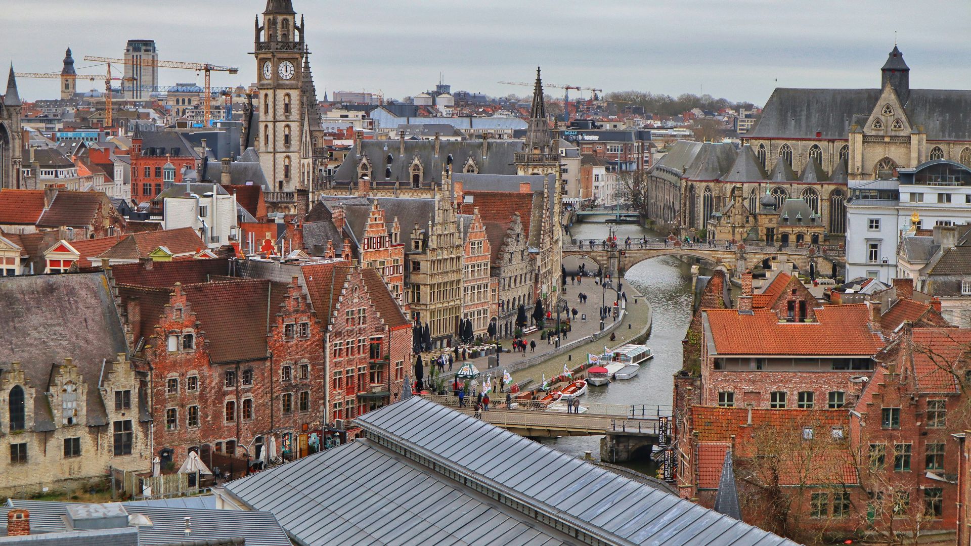 brown and white concrete buildings during daytime