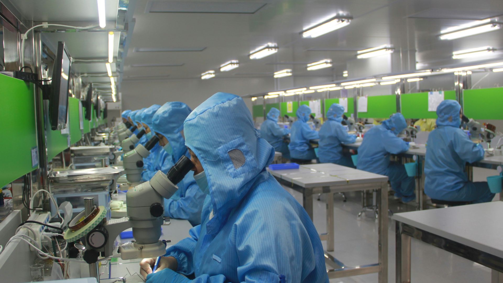 man in blue jacket wearing blue mask