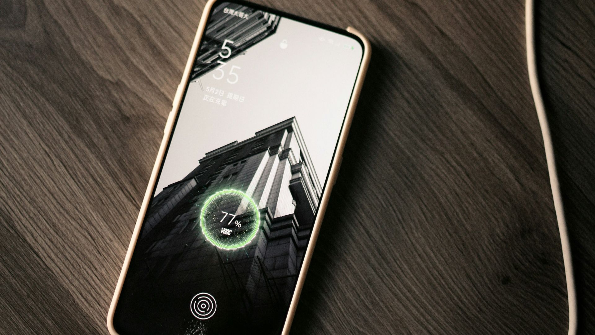 white iphone 5 c on brown wooden table