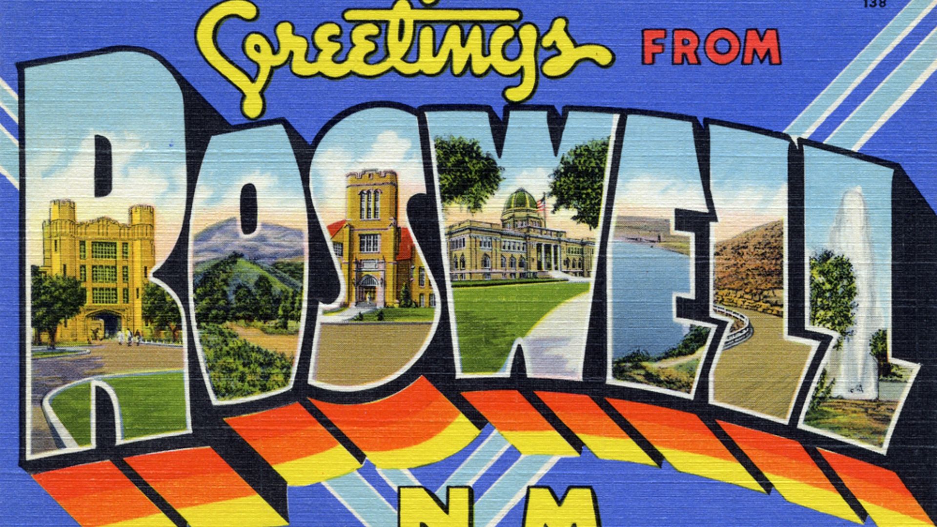 File:Greetings from Roswell, New Mexico - Large Letter Postcard (5274357936).jpg