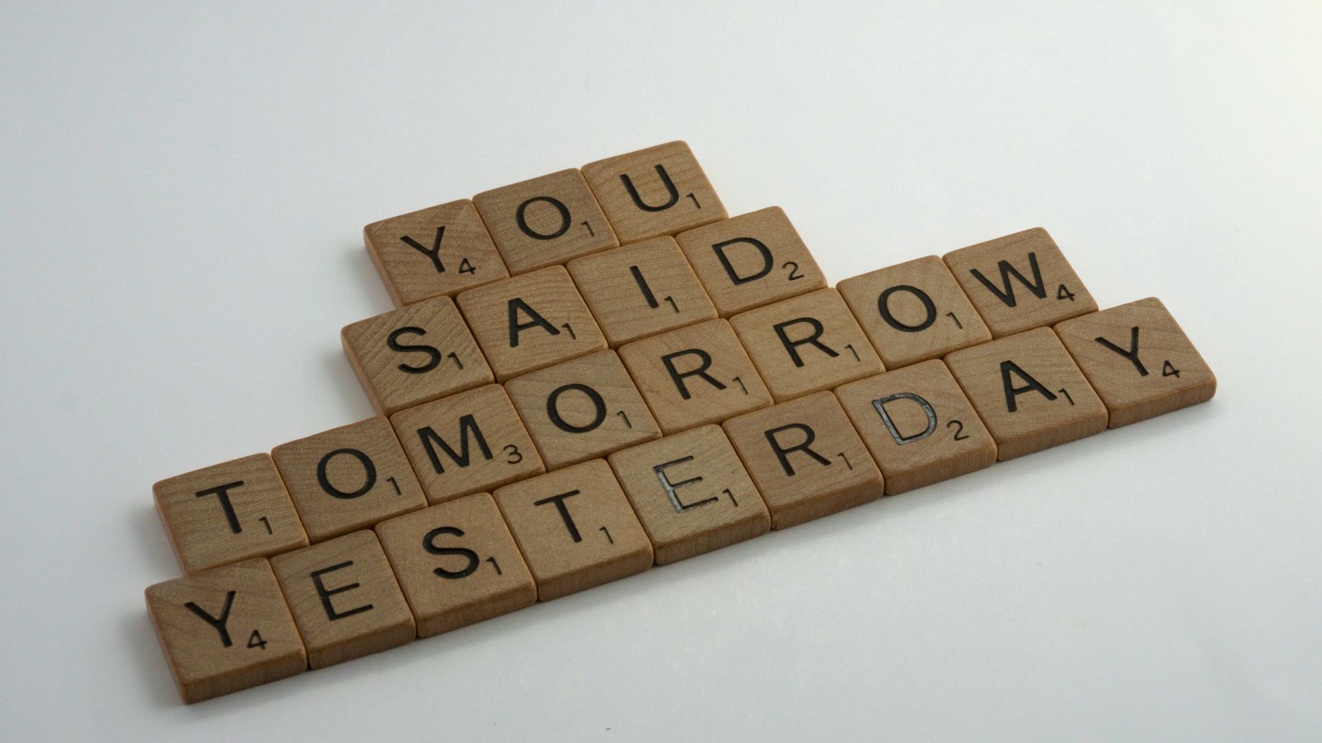 brown wooden blocks on white table