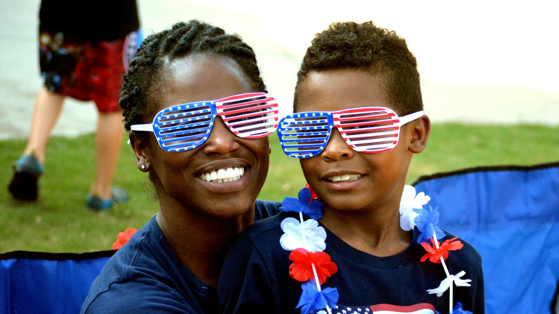 a couple of people that are wearing some sunglasses