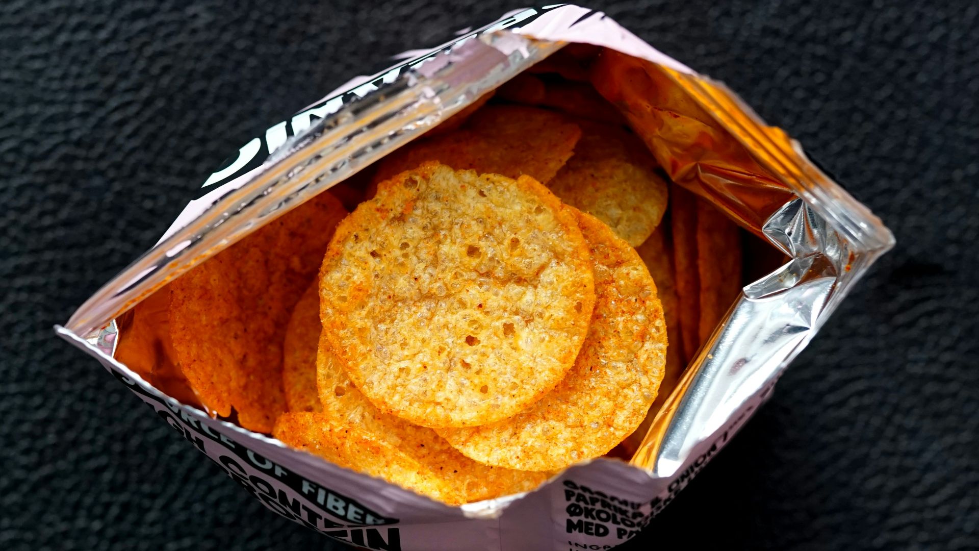 brown bread in brown plastic pack