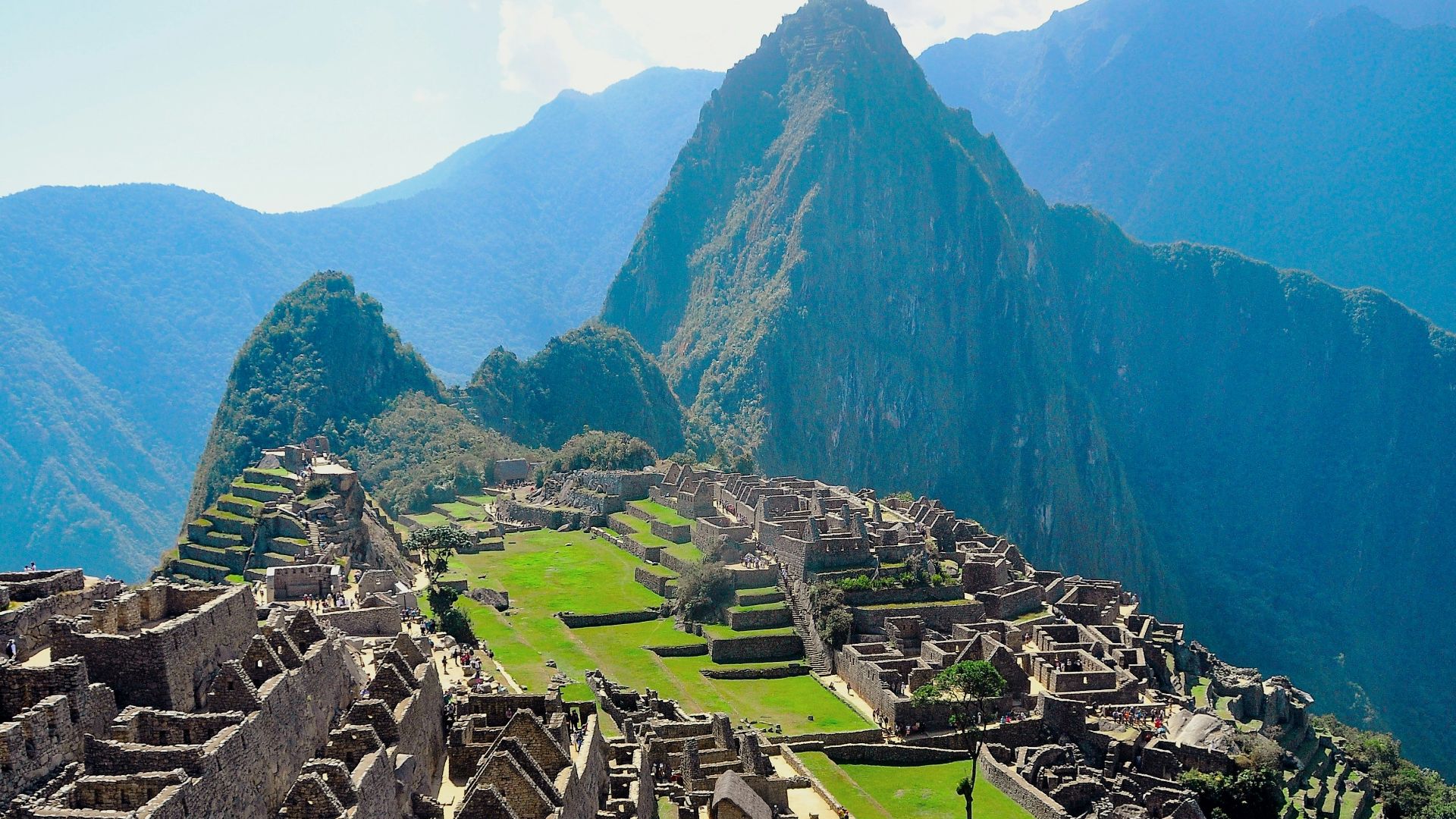 aerial view of green mountains during daytime
