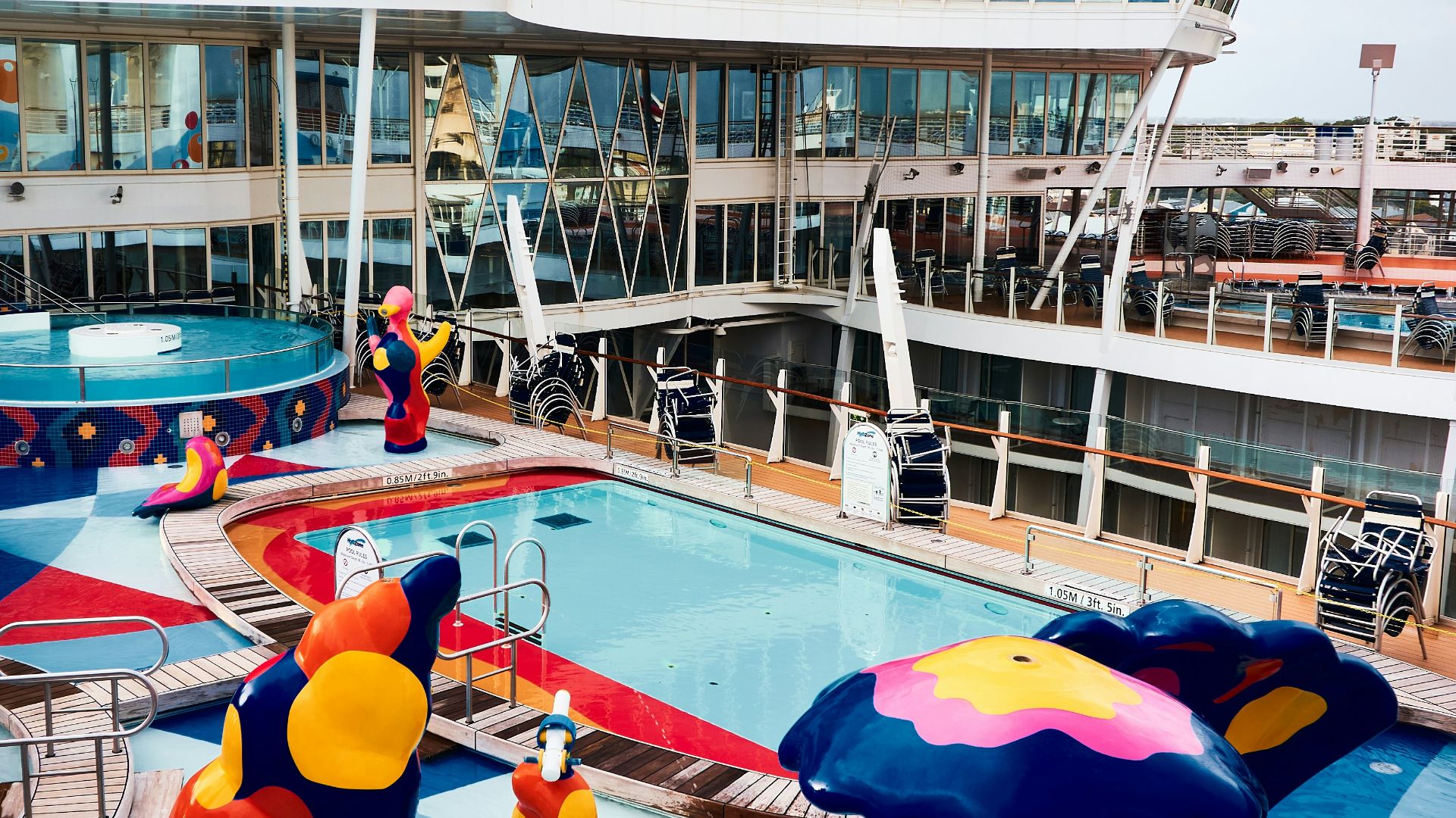 white and blue ship on sea during daytime