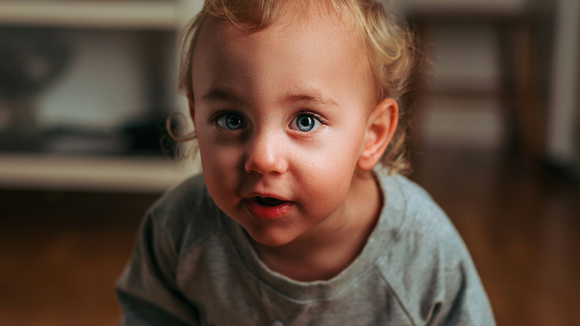boy holding his knee