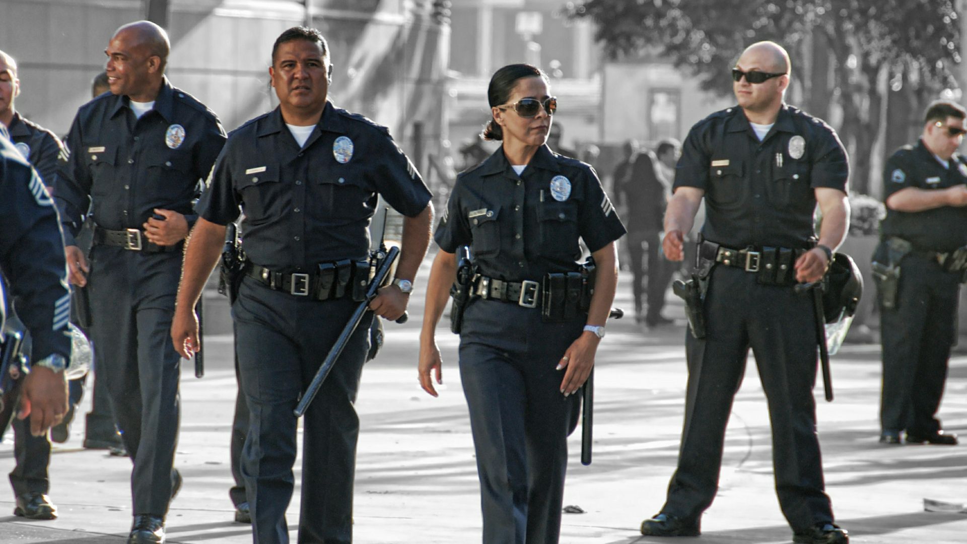 File:LAPD Staples Center Officers.jpg