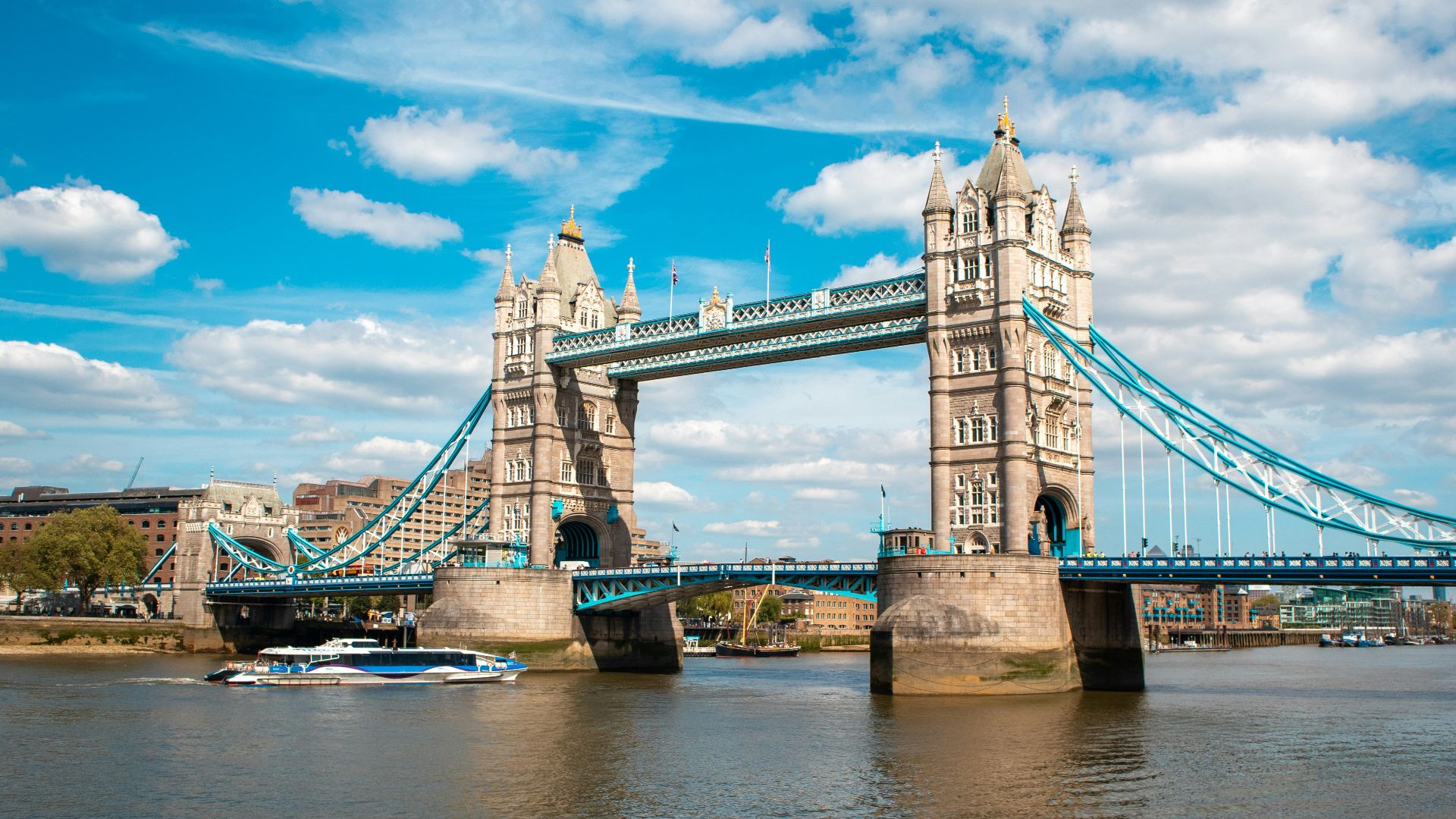 gray concrete bridge under blue sky and white clouds during daytime