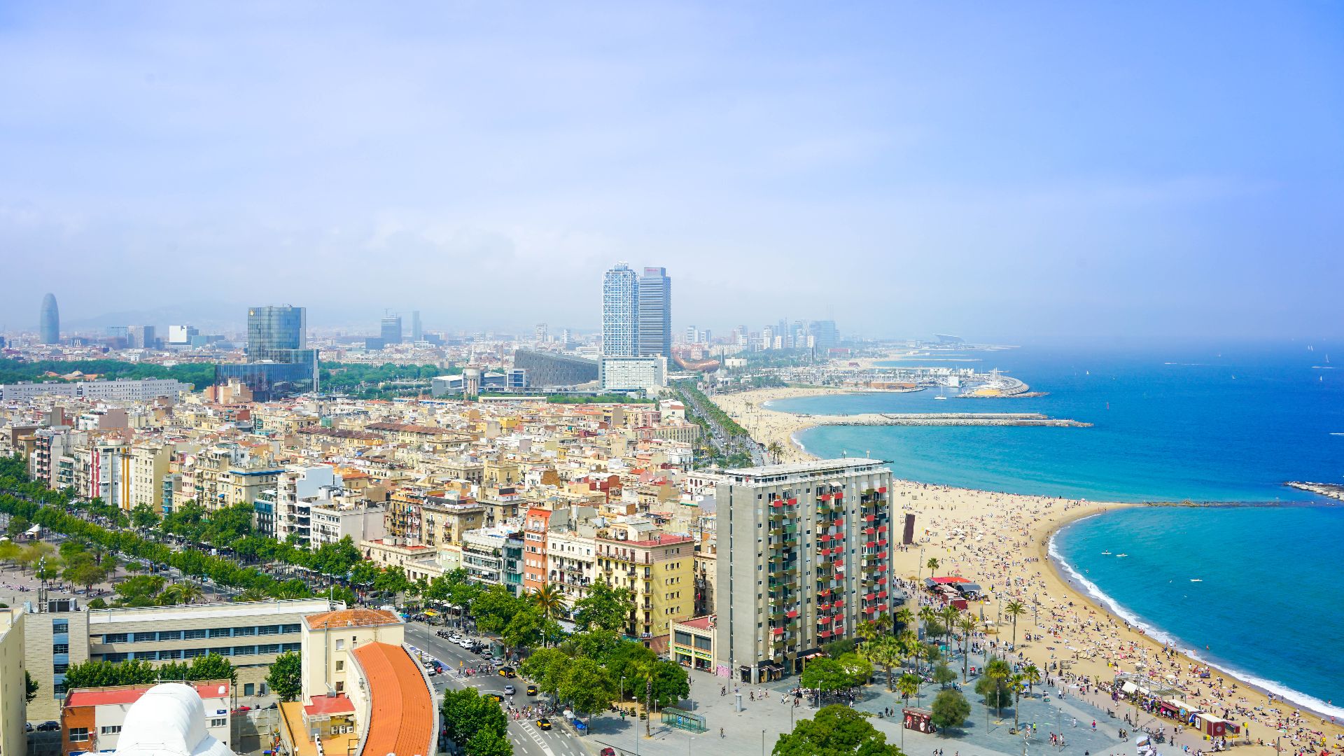 File:Cityscape of Barcelona city beach (Unsplash).jpg