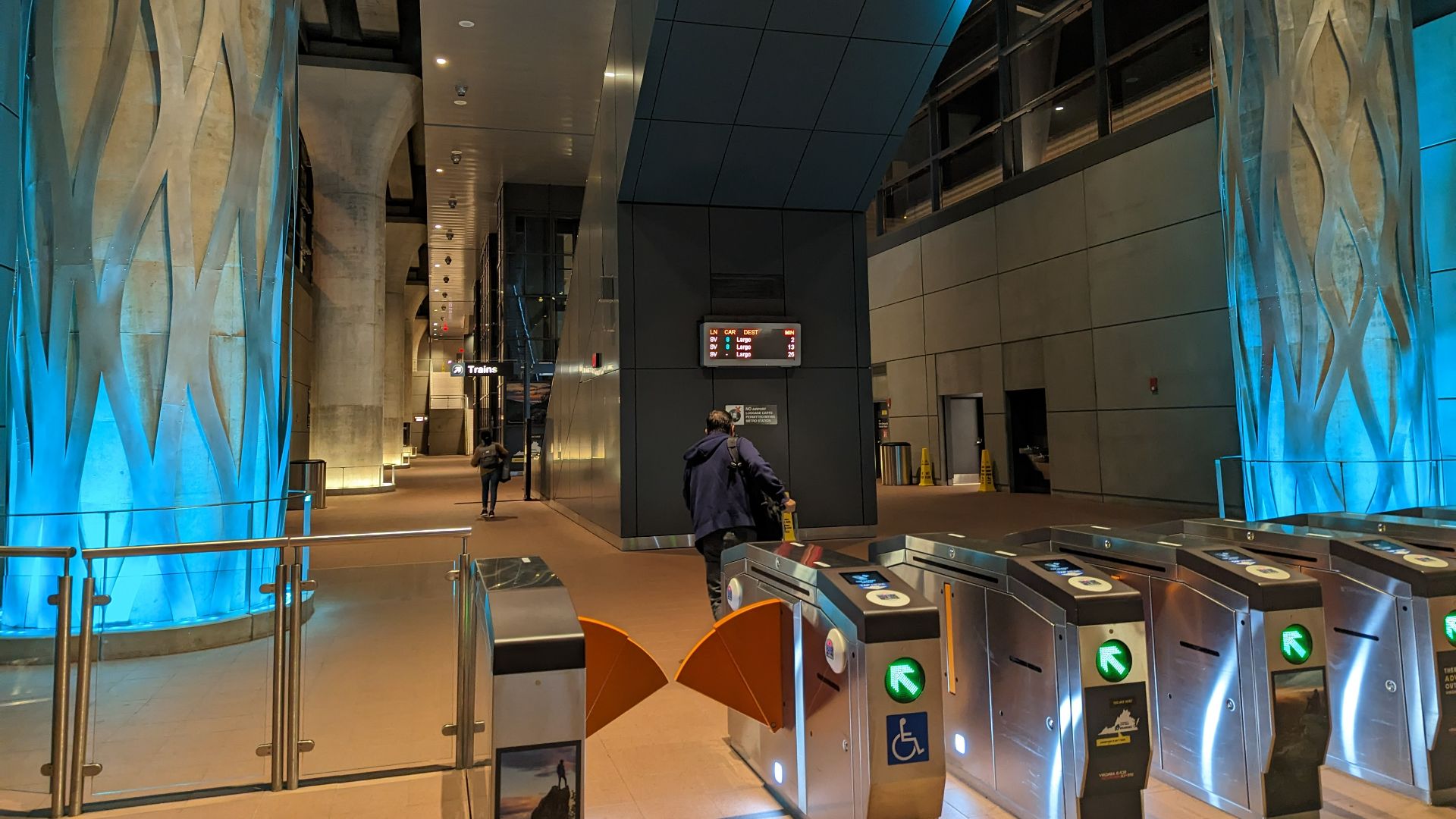 File:Washington Dulles International Airport Metrorail Station gates.jpg