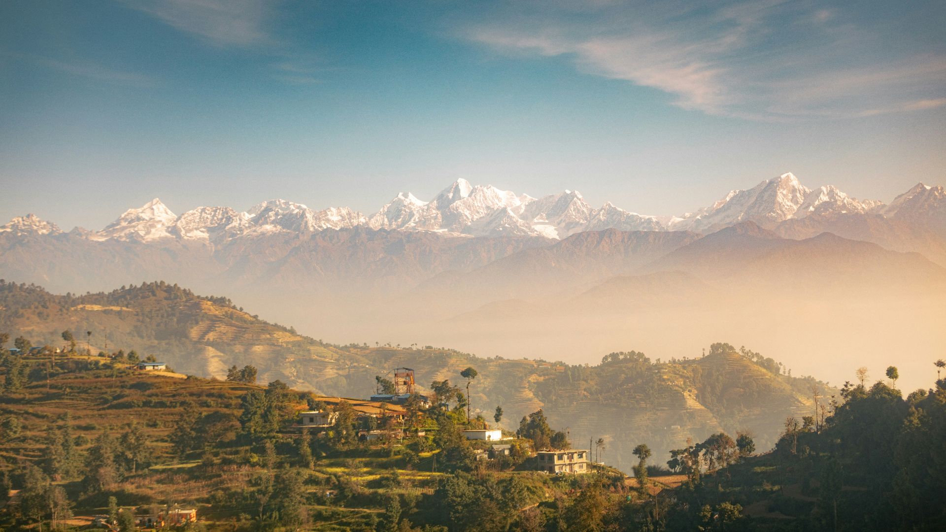 green trees and mountains under blue sky during daytime