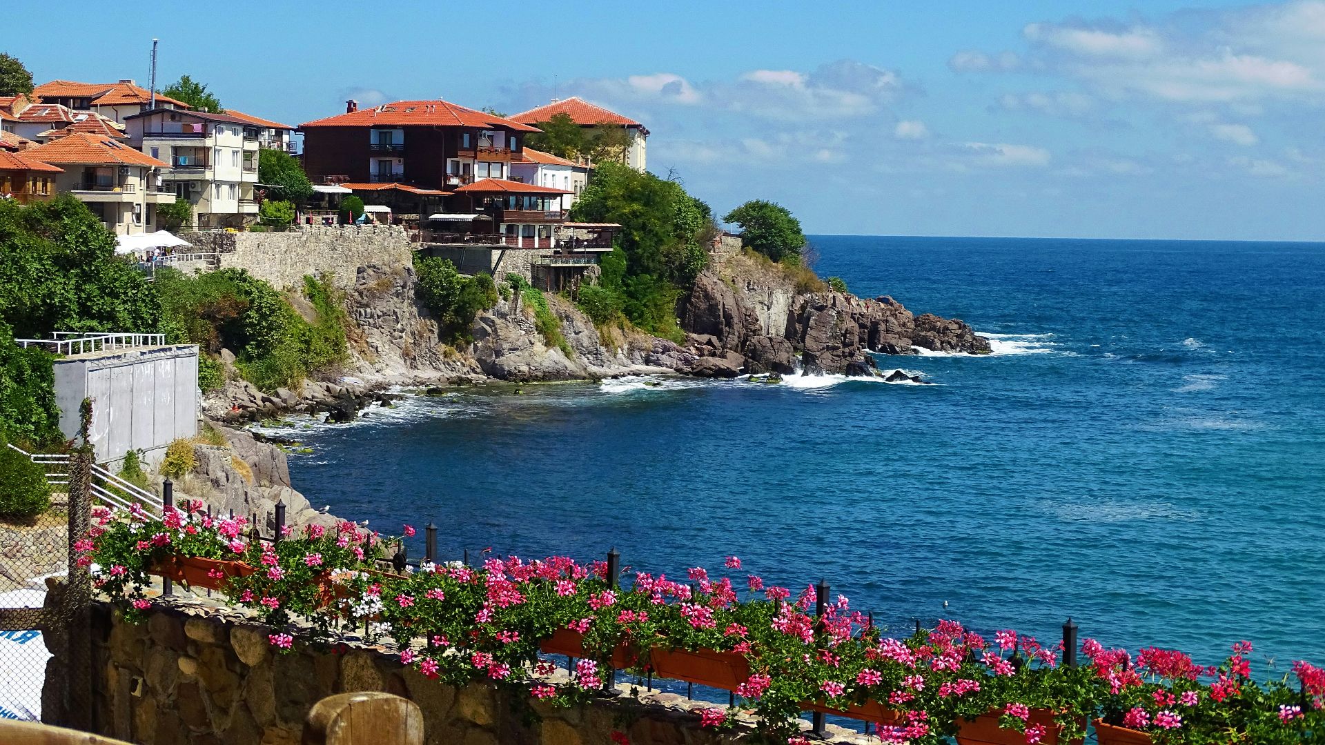 houses near body of water during daytime