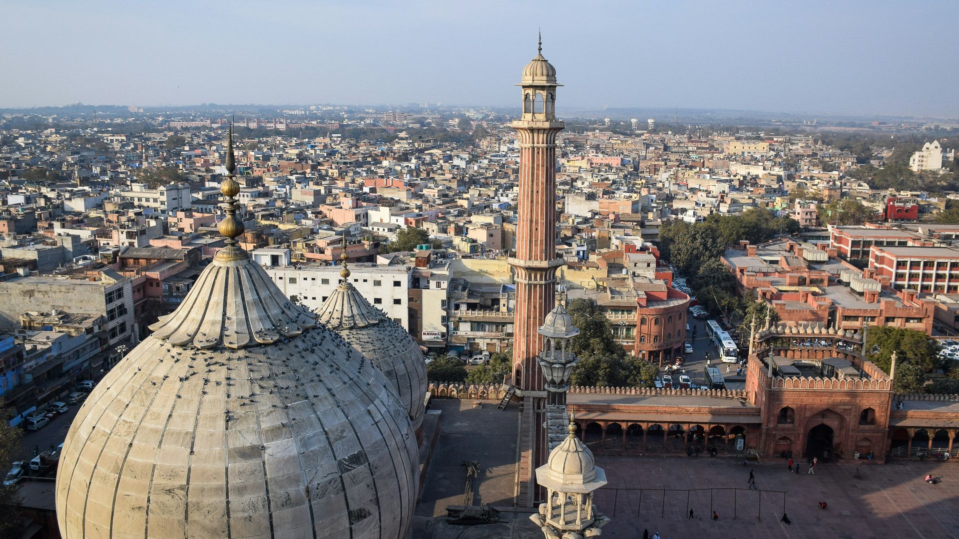 aerial view of city buildings during daytime