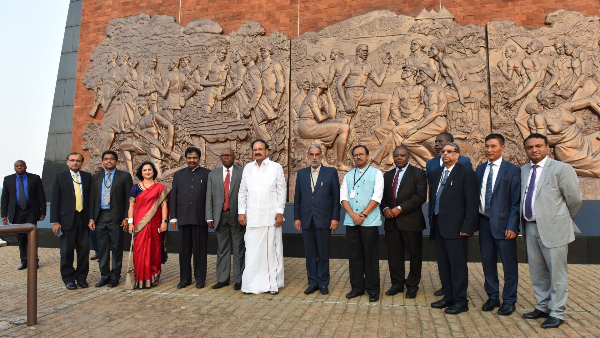 File:M. Venkaiah Naidu at the National Heroes Acre, a National Monument to commemorate patriotic Zimbabweans who dedicated their lives to the cause of Zimbabwe’s independence from colonial rule, in Harare, Zimbabwe (1).JPG