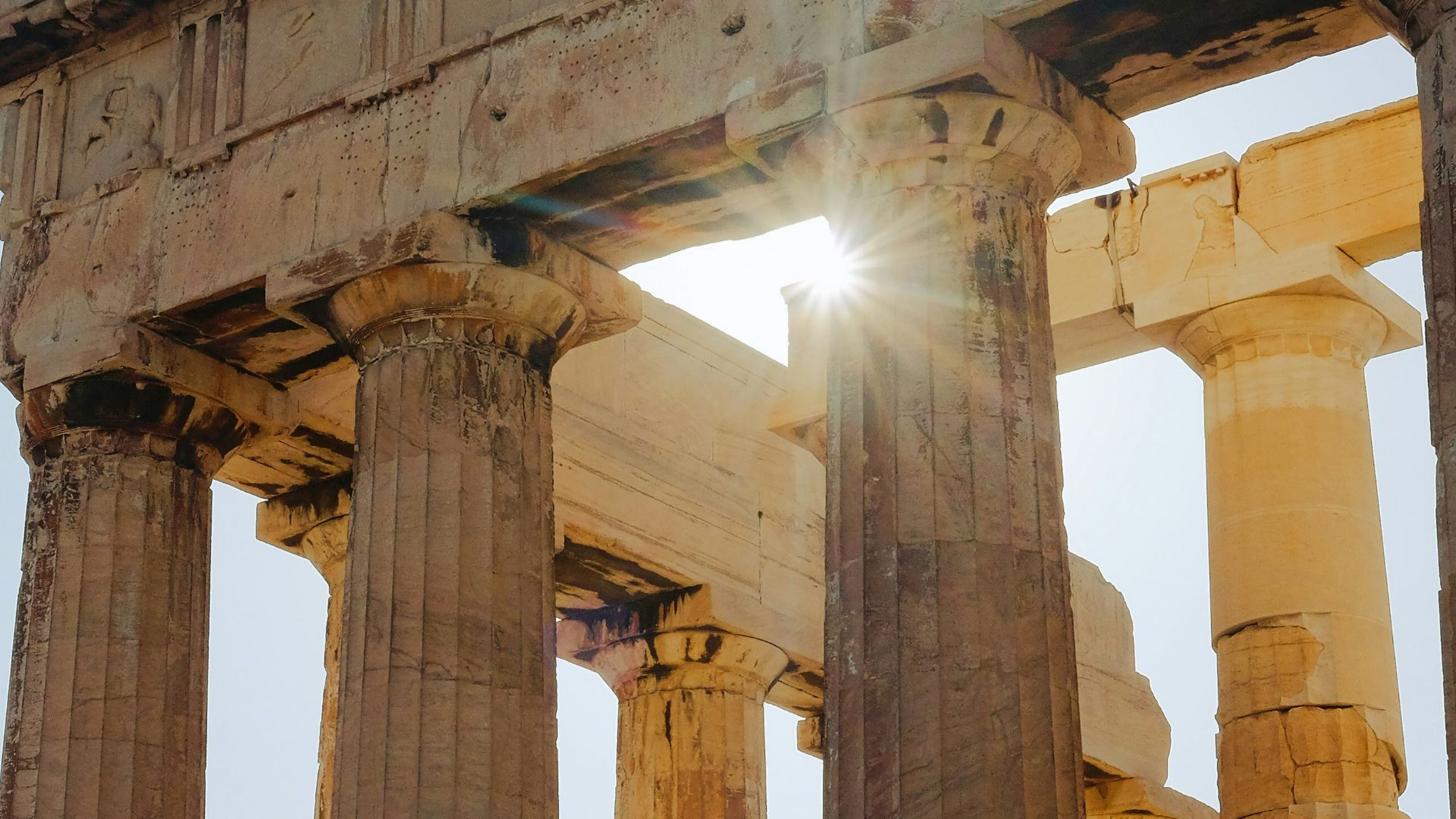 a large stone structure