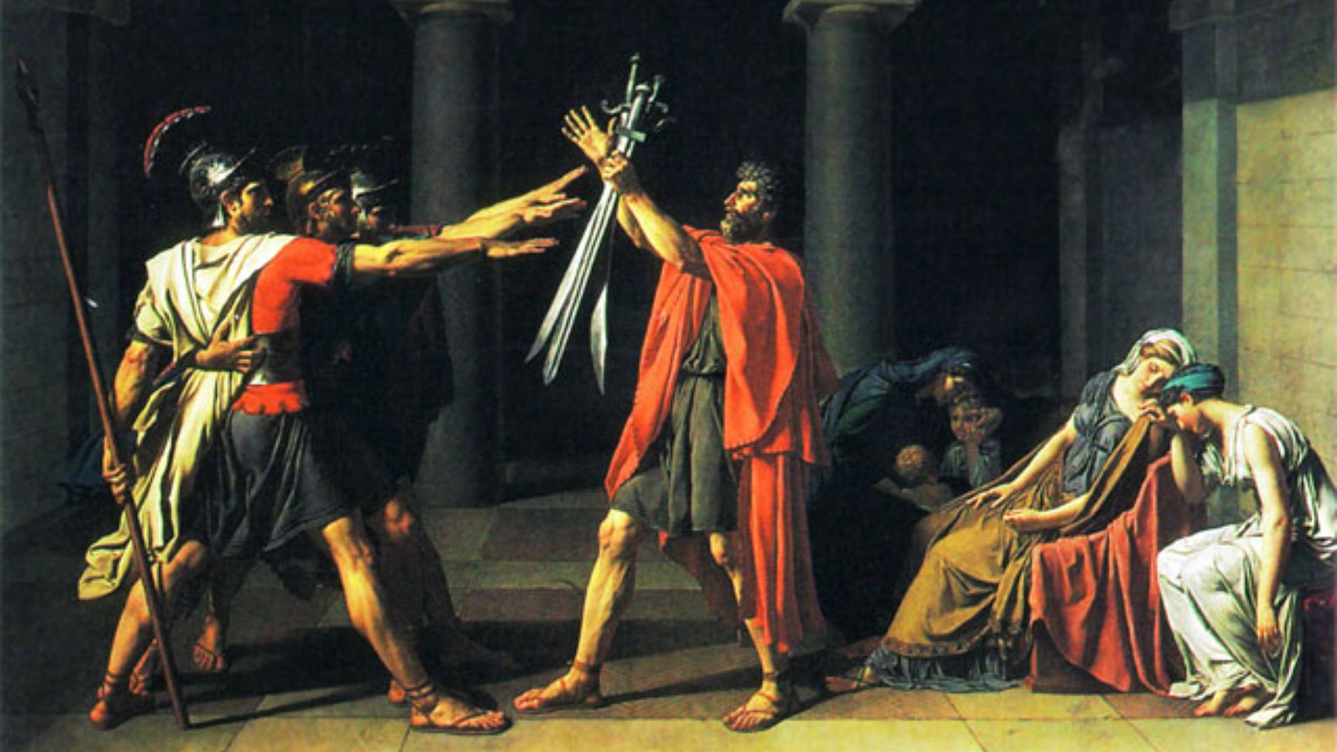 File:Jacques-Louis David - Oath of the Horatii.jpg