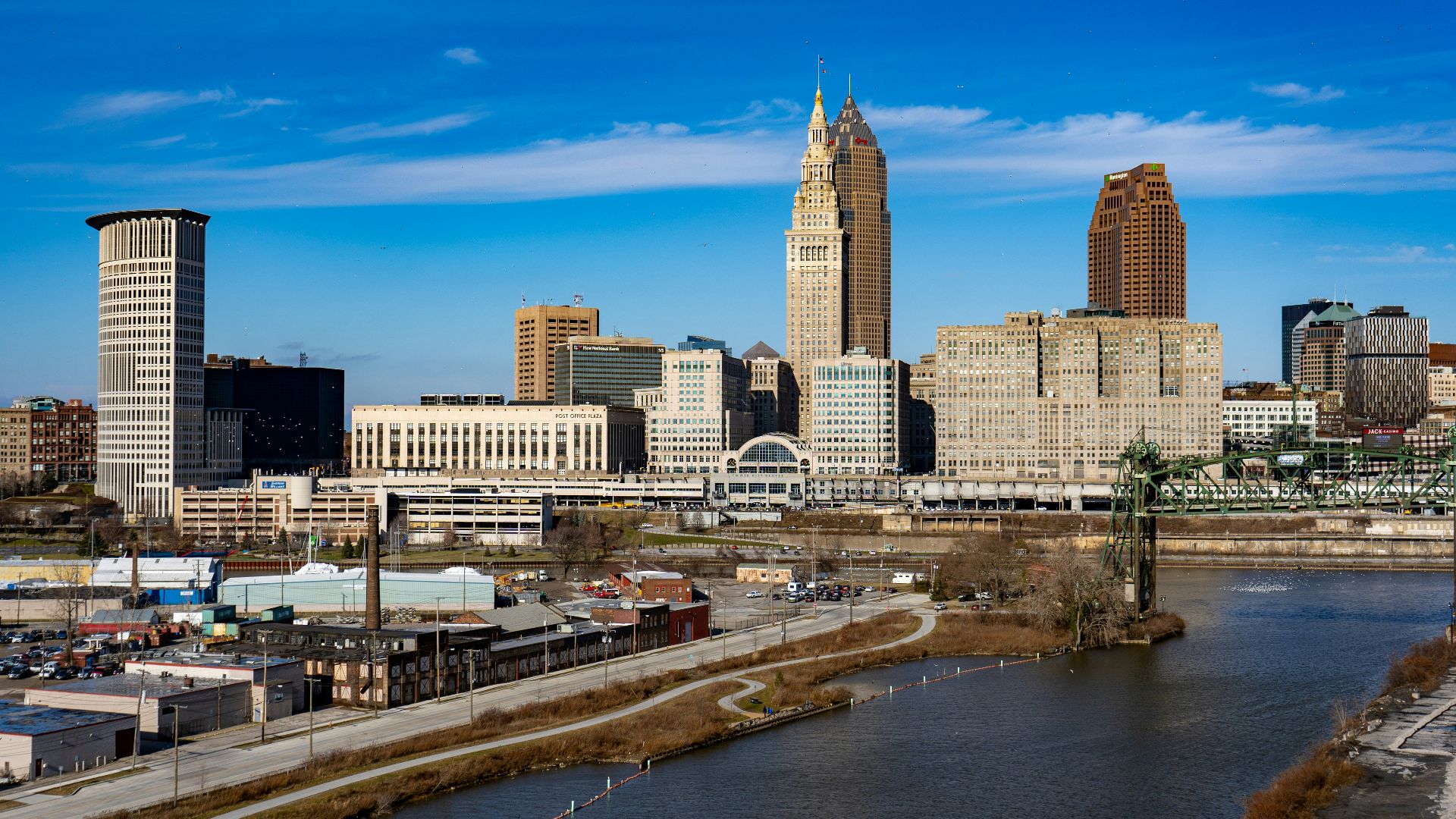 high-angle photography of city high rise buildings