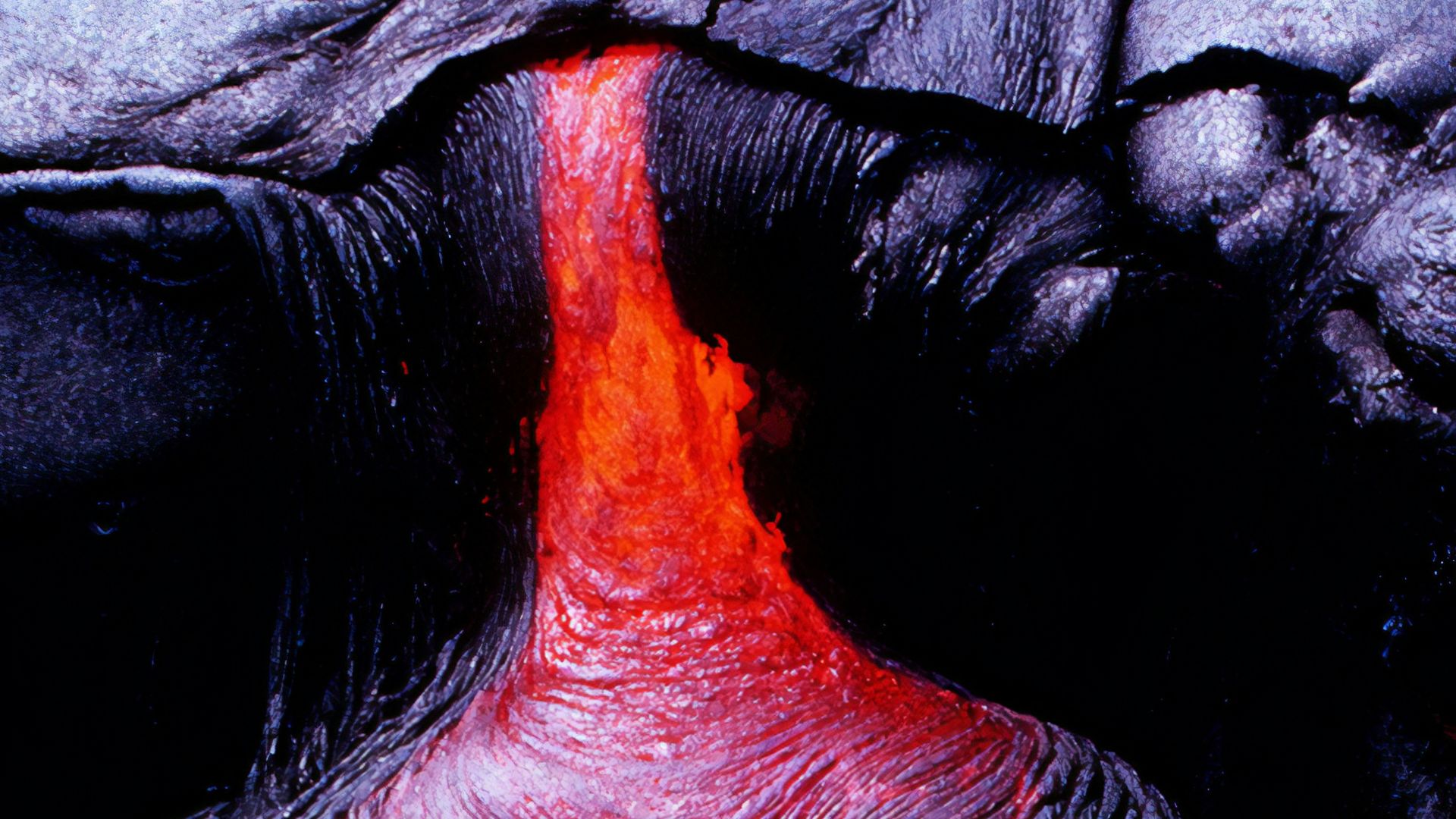 black and red abstract painting