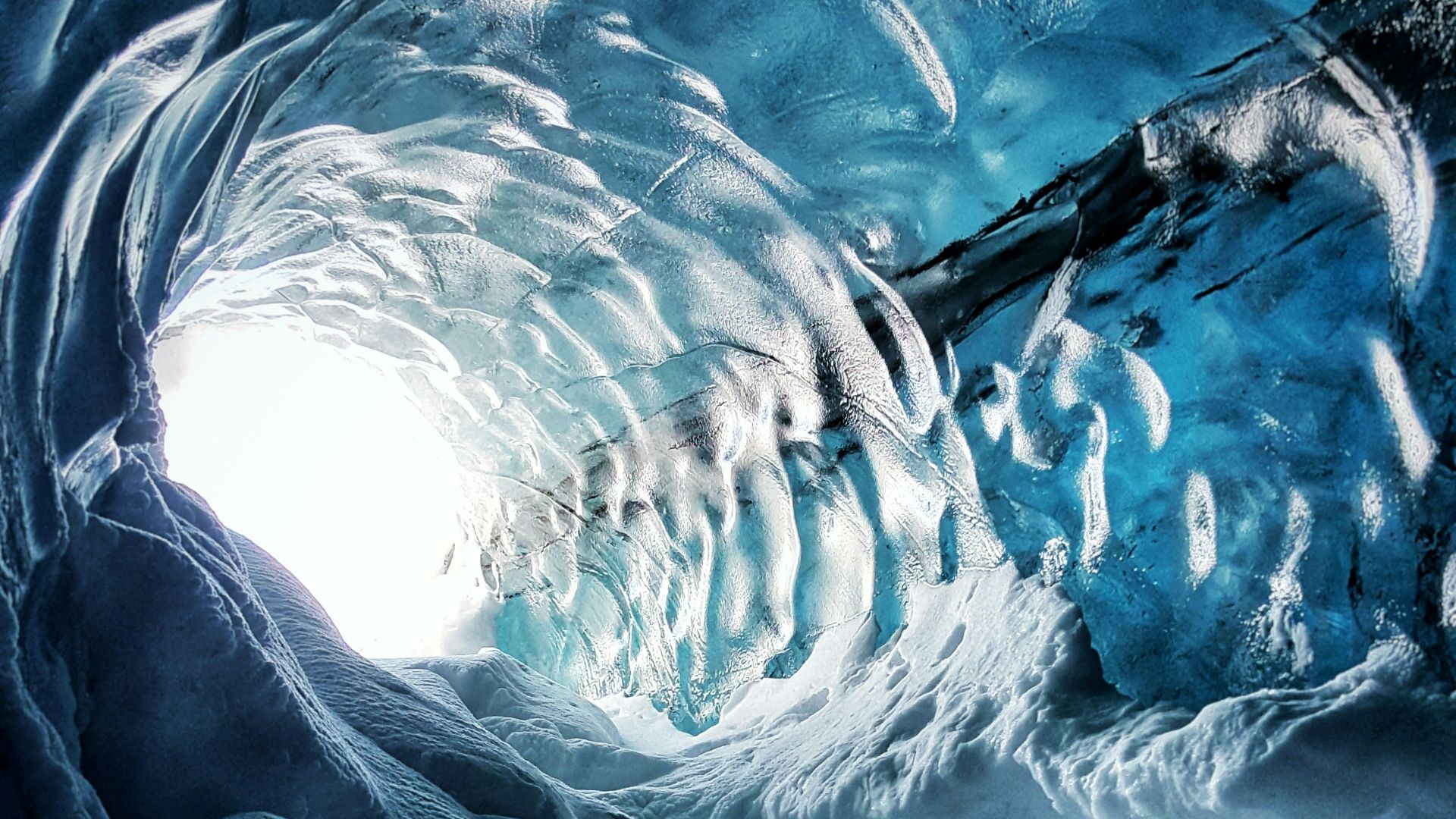 icy cave
