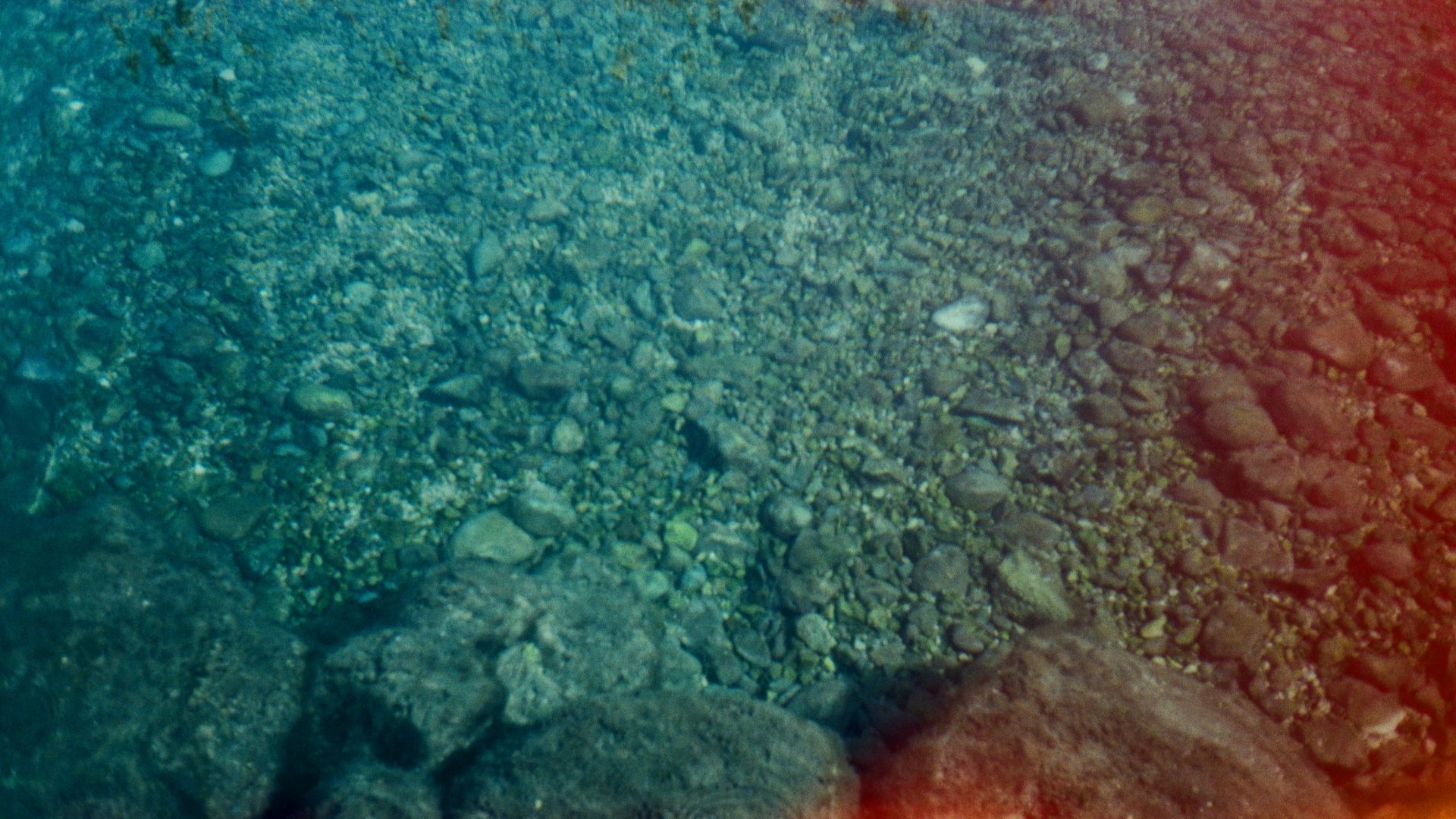 blue and brown abstract painting