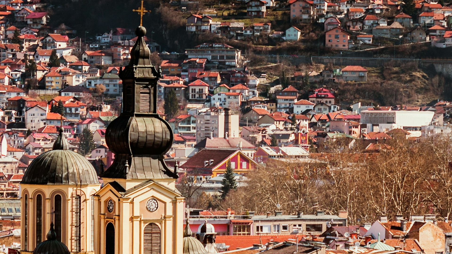 aerial view of city during daytime