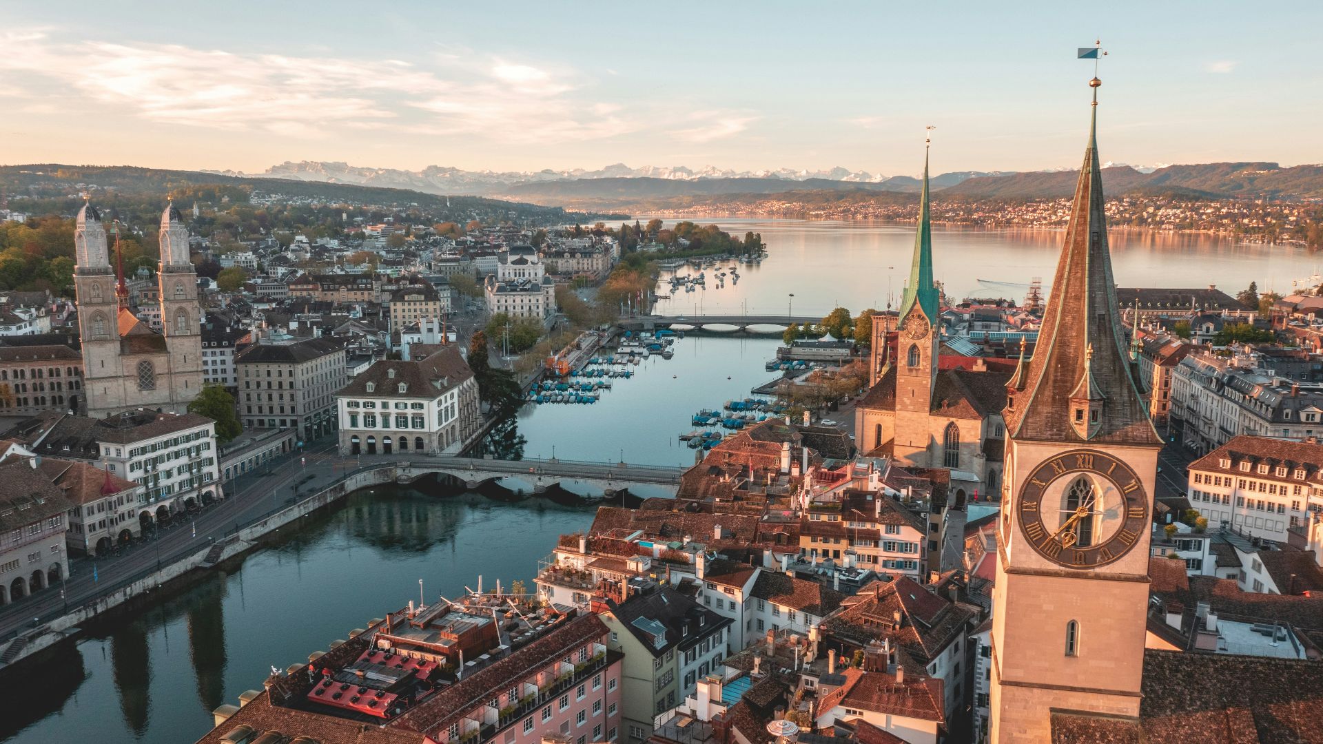aerial view of city buildings during daytime