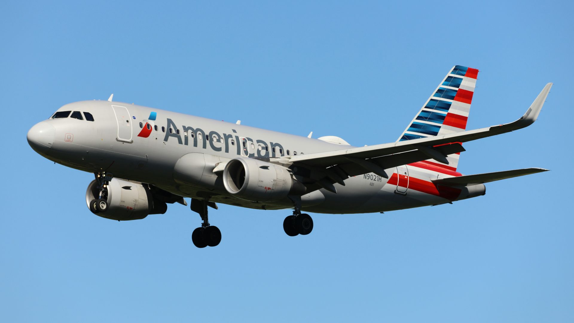 a large airplane flying in the sky