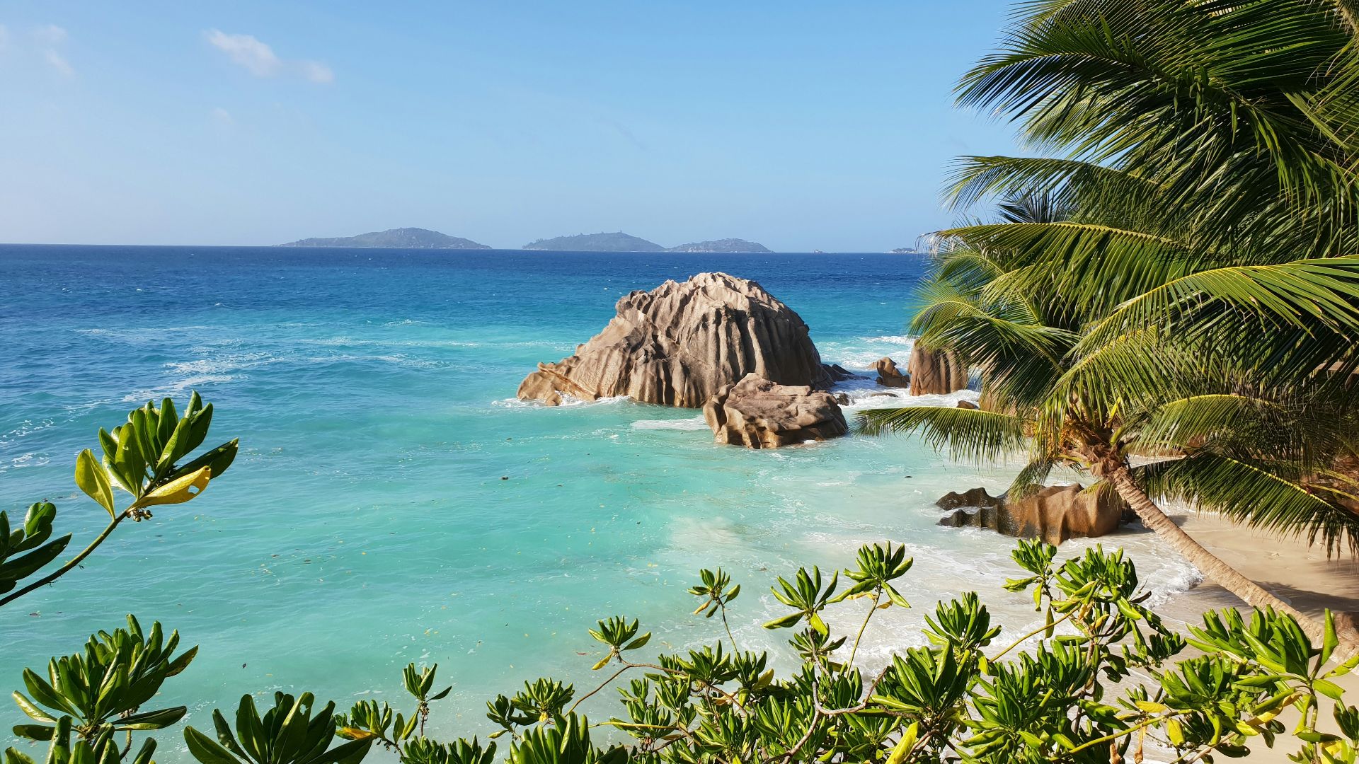 large rocks on the Island