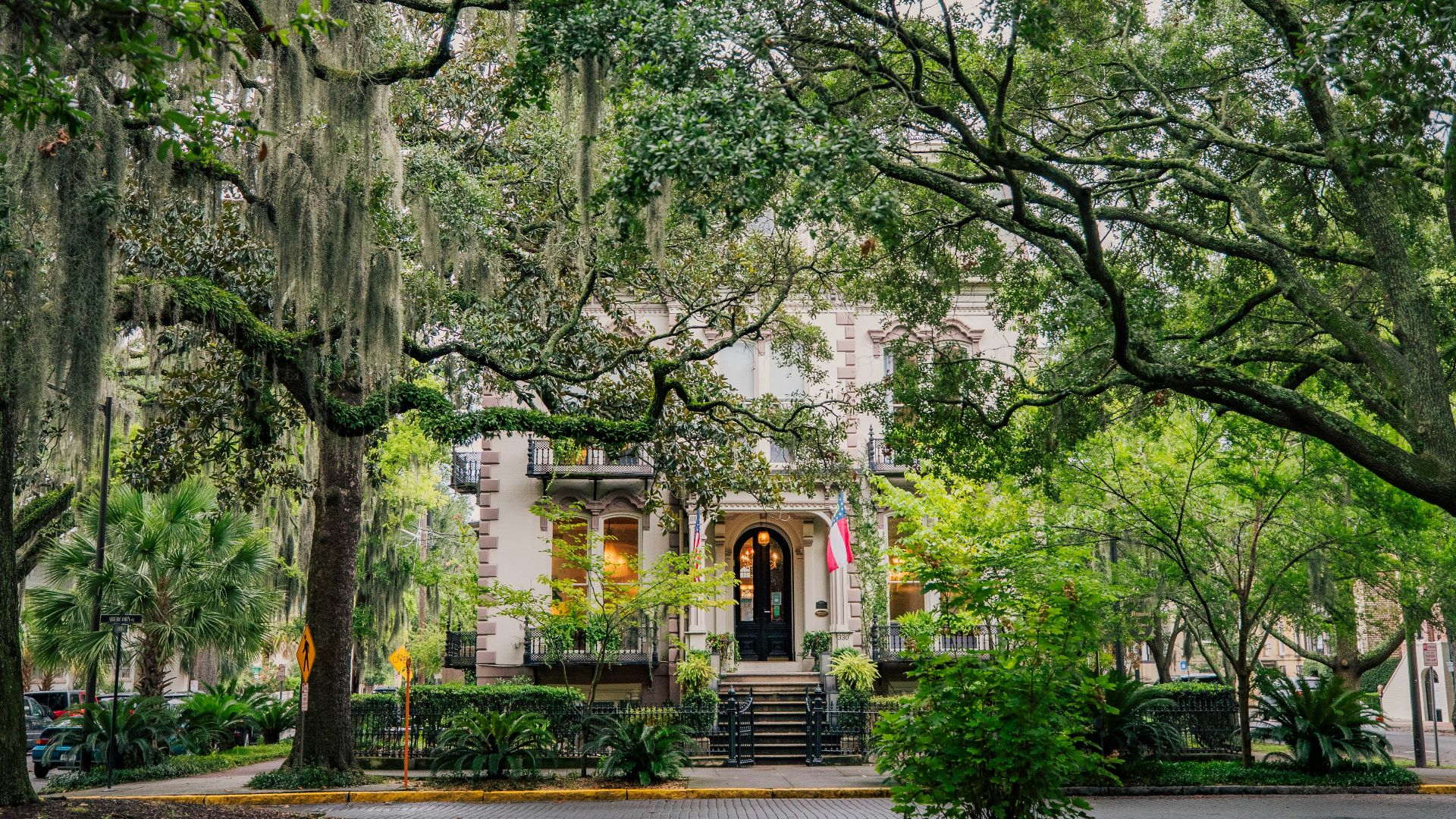 green trees near white concrete building during daytime