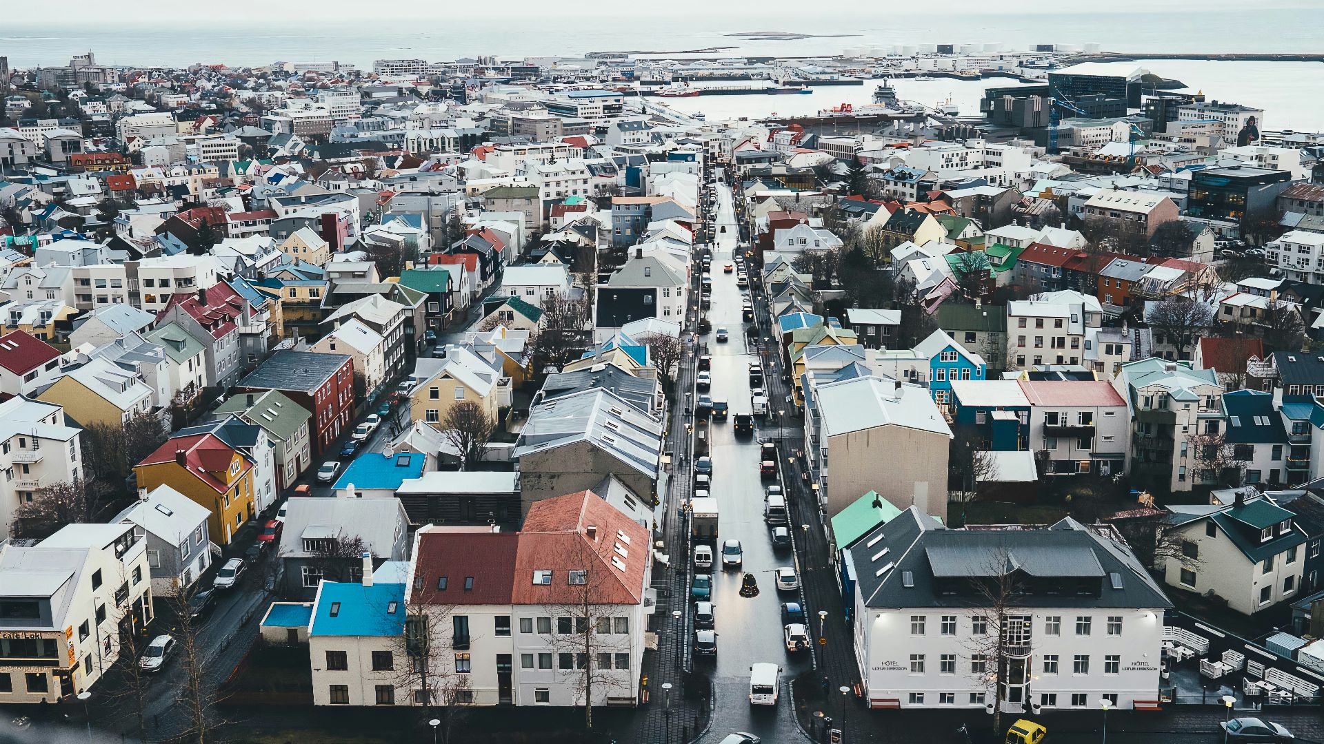aerial view of city buildings during daytime