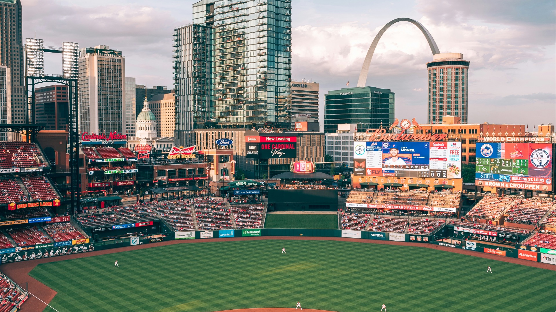 people on football field during daytime