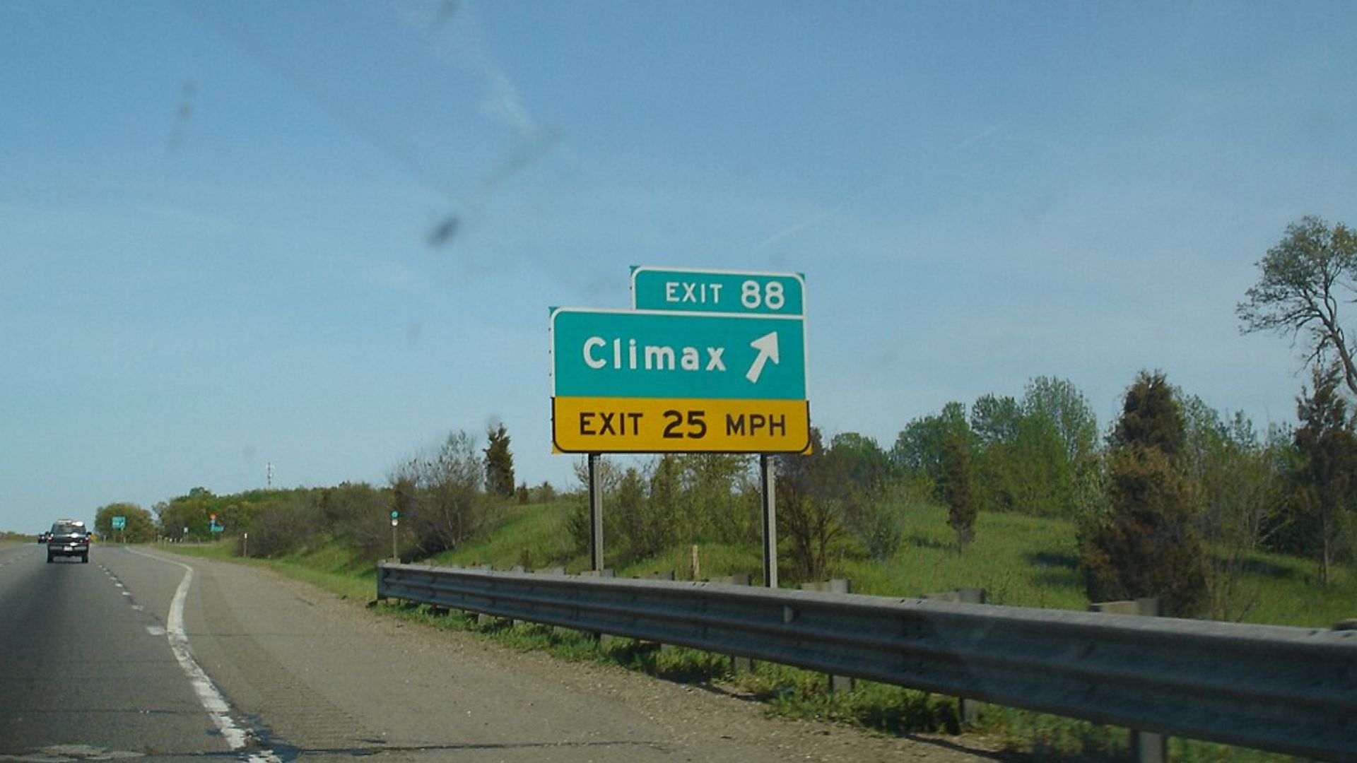 File:Roadsign for Climax, Michigan.jpg - Wikimedia Commons