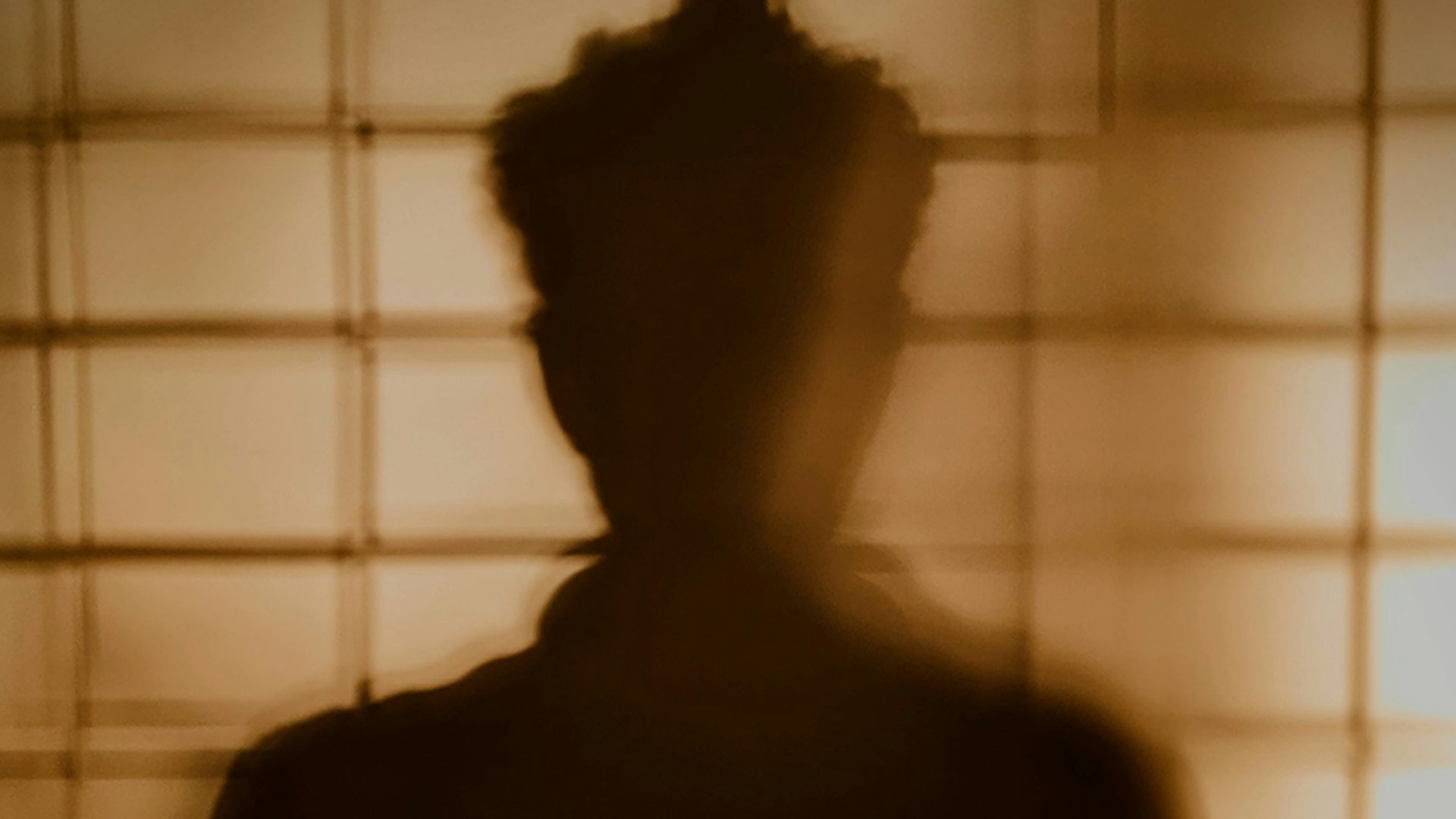 silhouette of man
