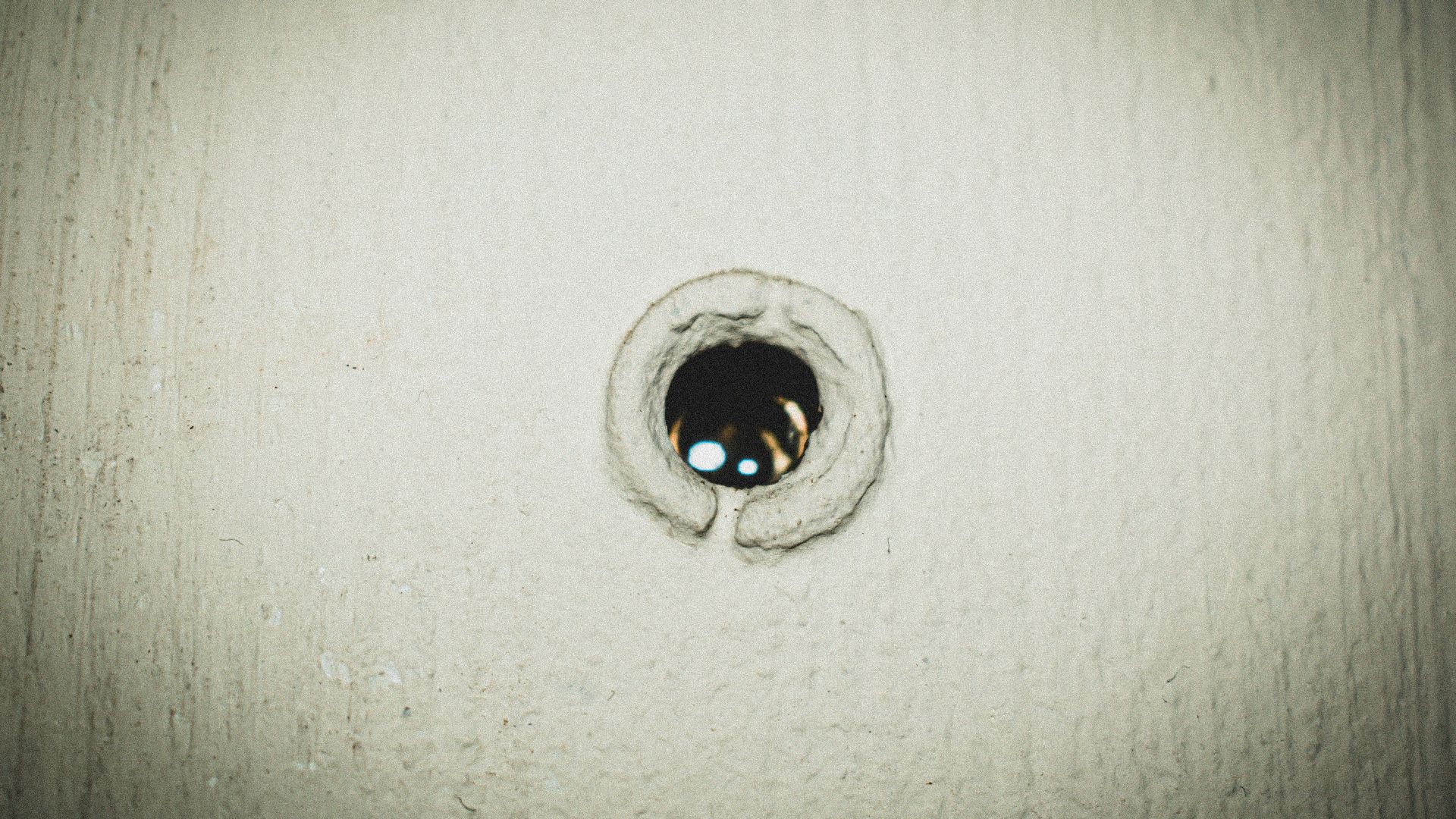 black and white round ornament