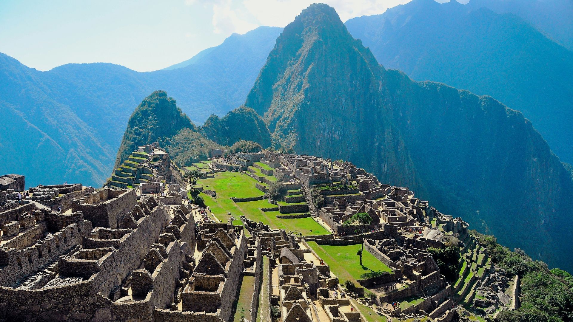 aerial view of green mountains during daytime