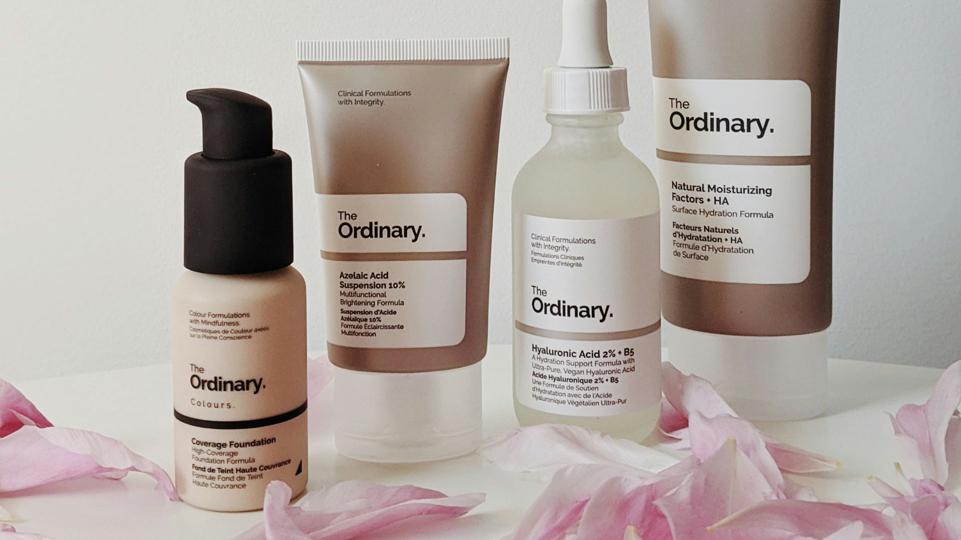 white and black plastic bottles