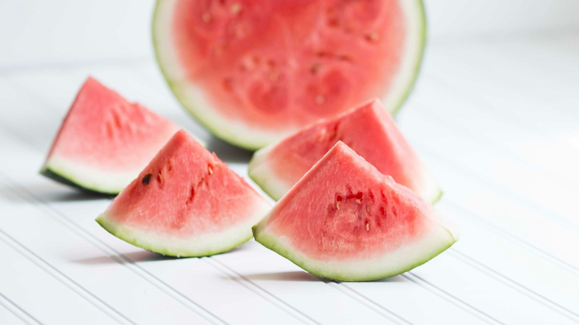 sliced water melon