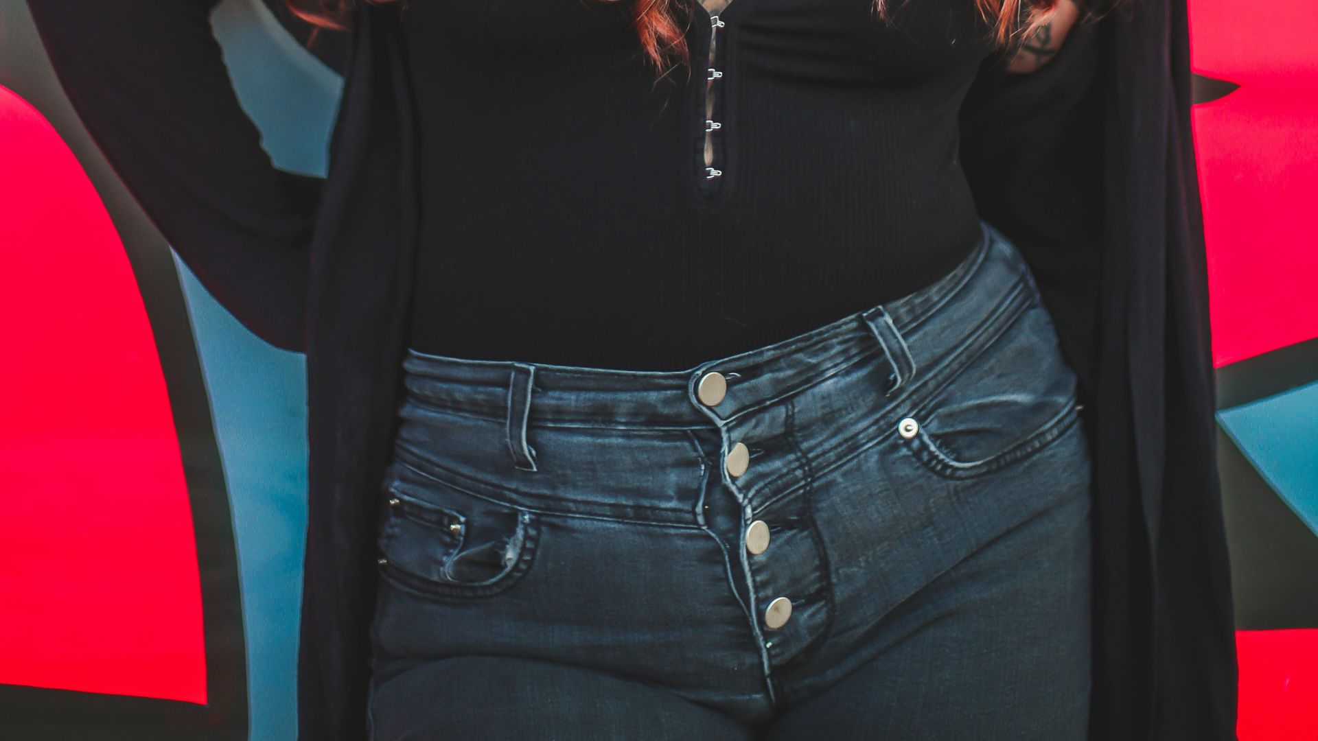 unknown person standing