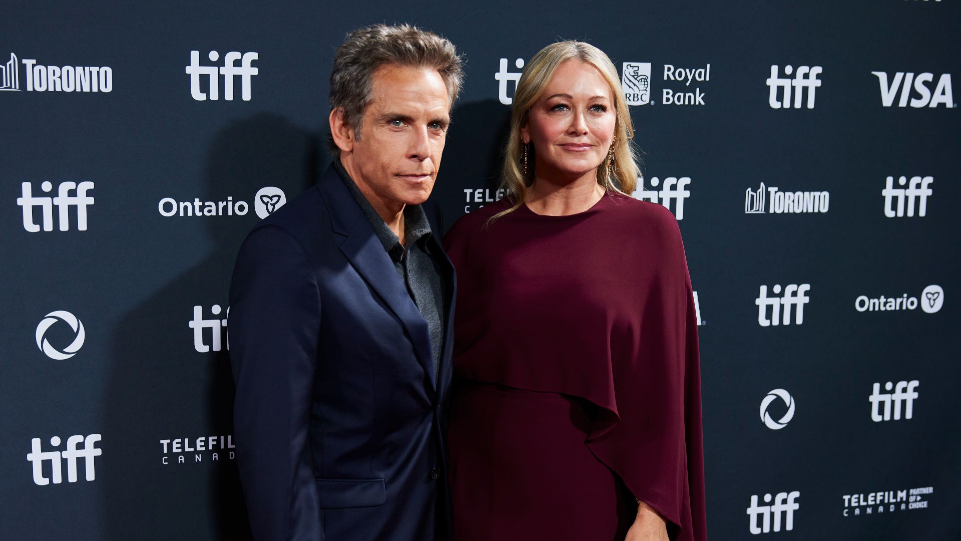 File:Ben Stiller and Christine Taylor at the 2024 Toronto International Film Festival.jpg