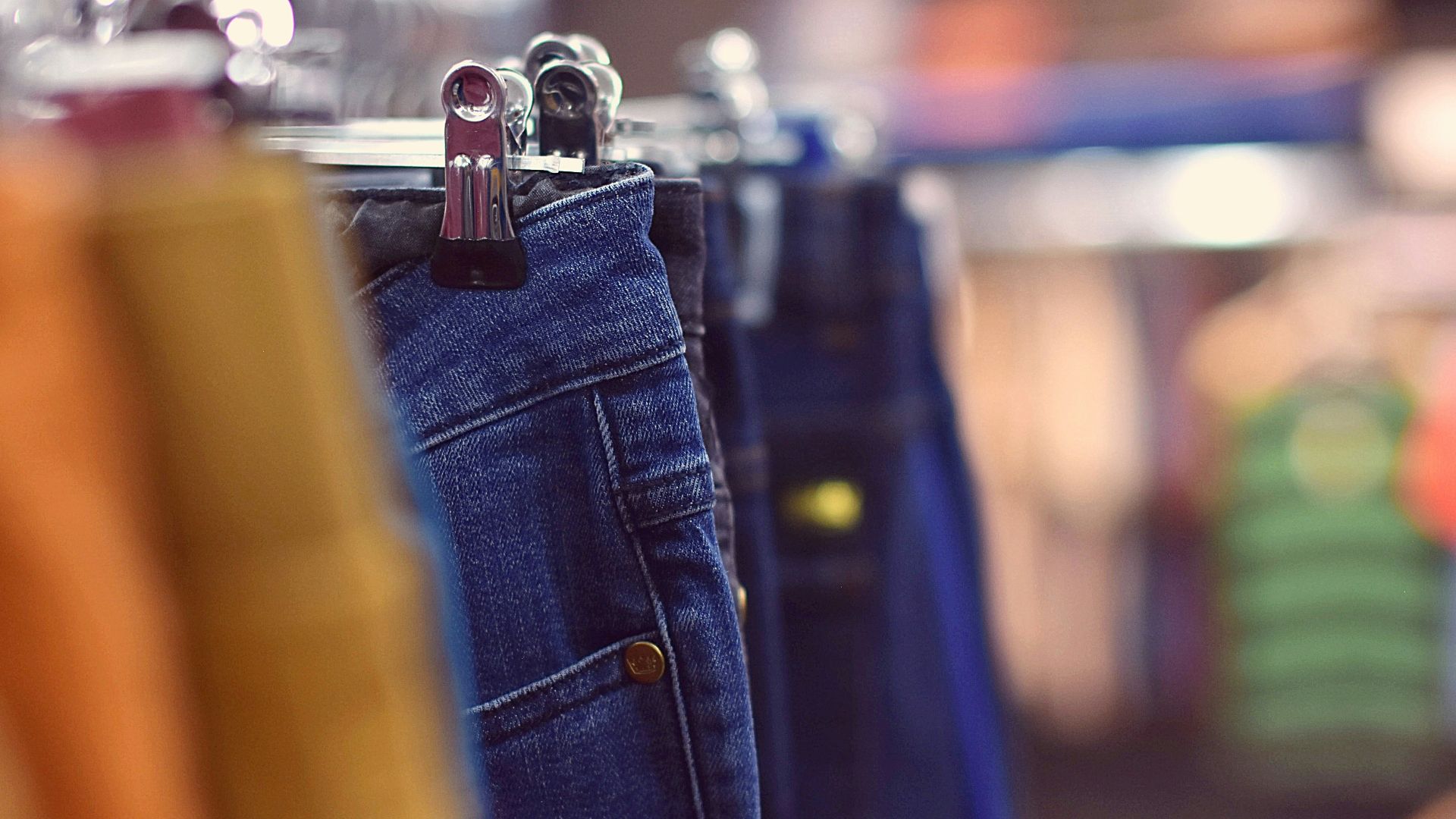 selective focus photography of pants