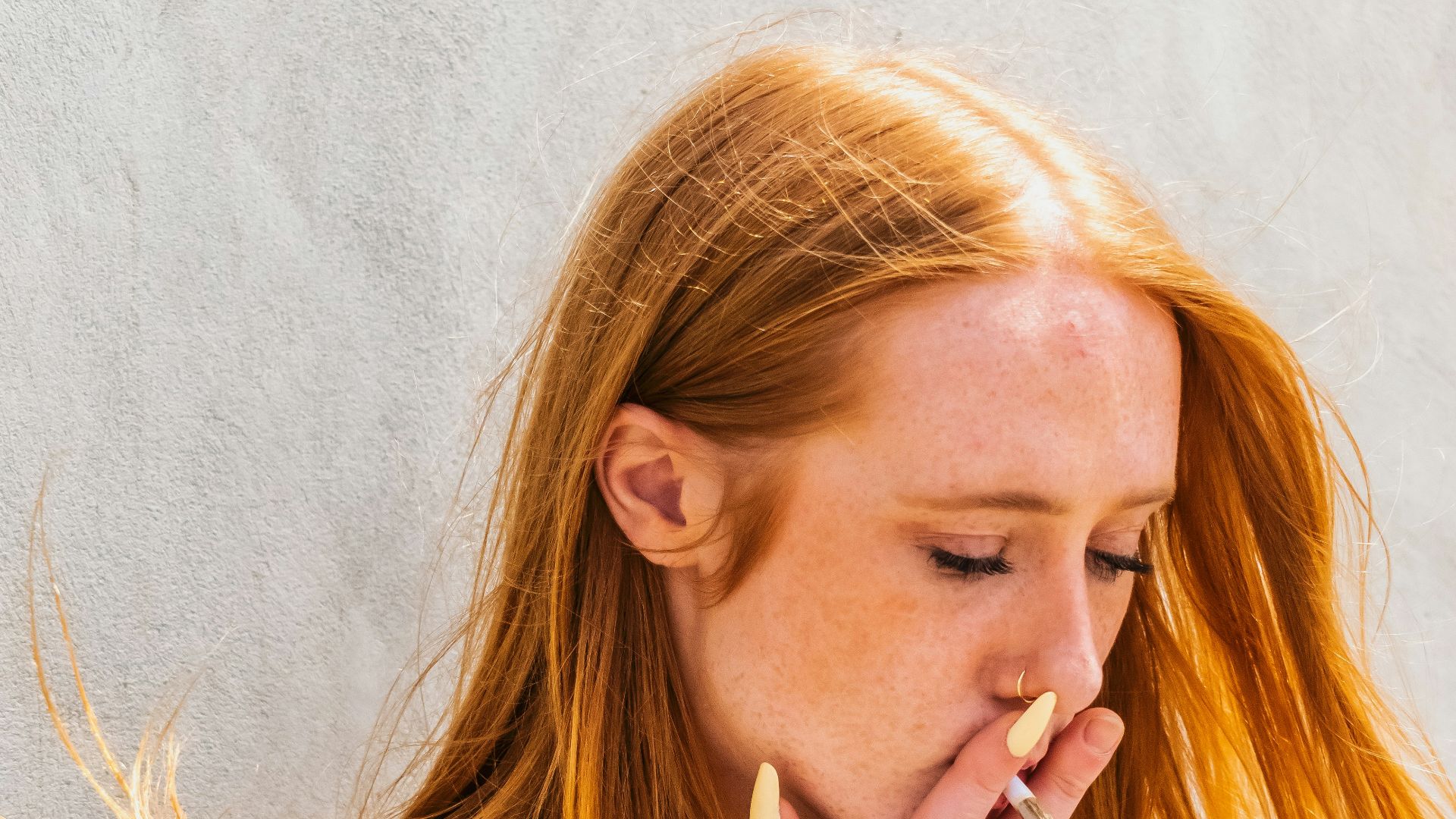 woman in black and blue crew neck shirt