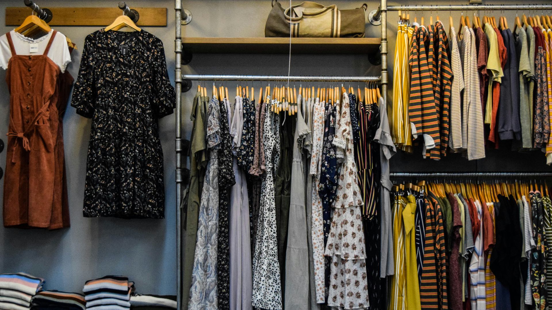 assorted-color clothes