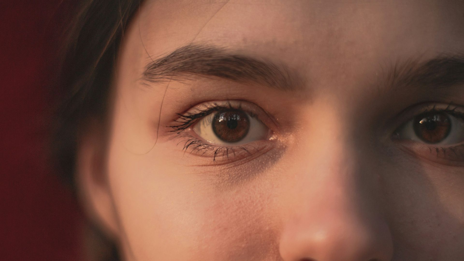 person looking at the camera