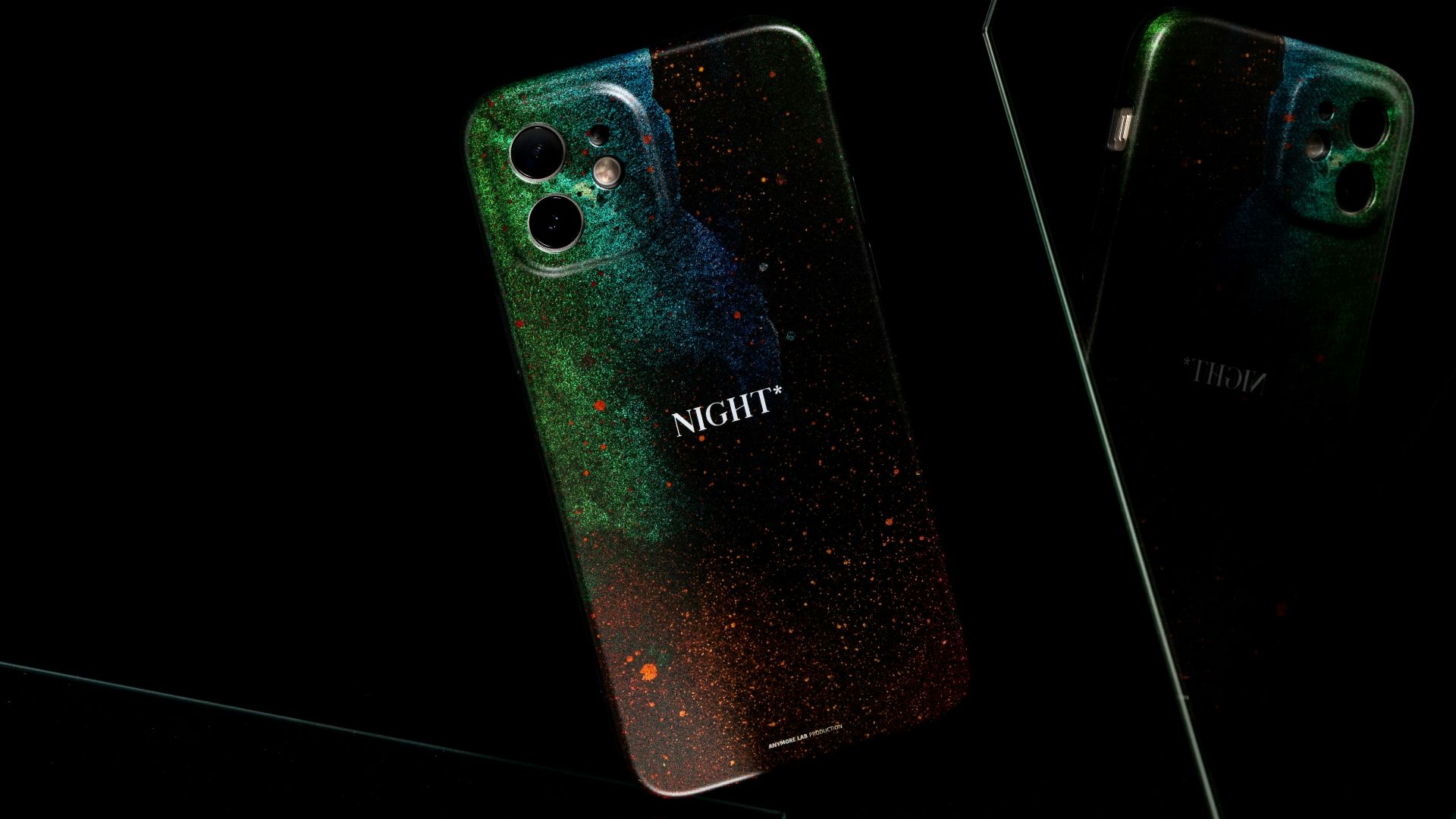 a cell phone sitting on top of a table