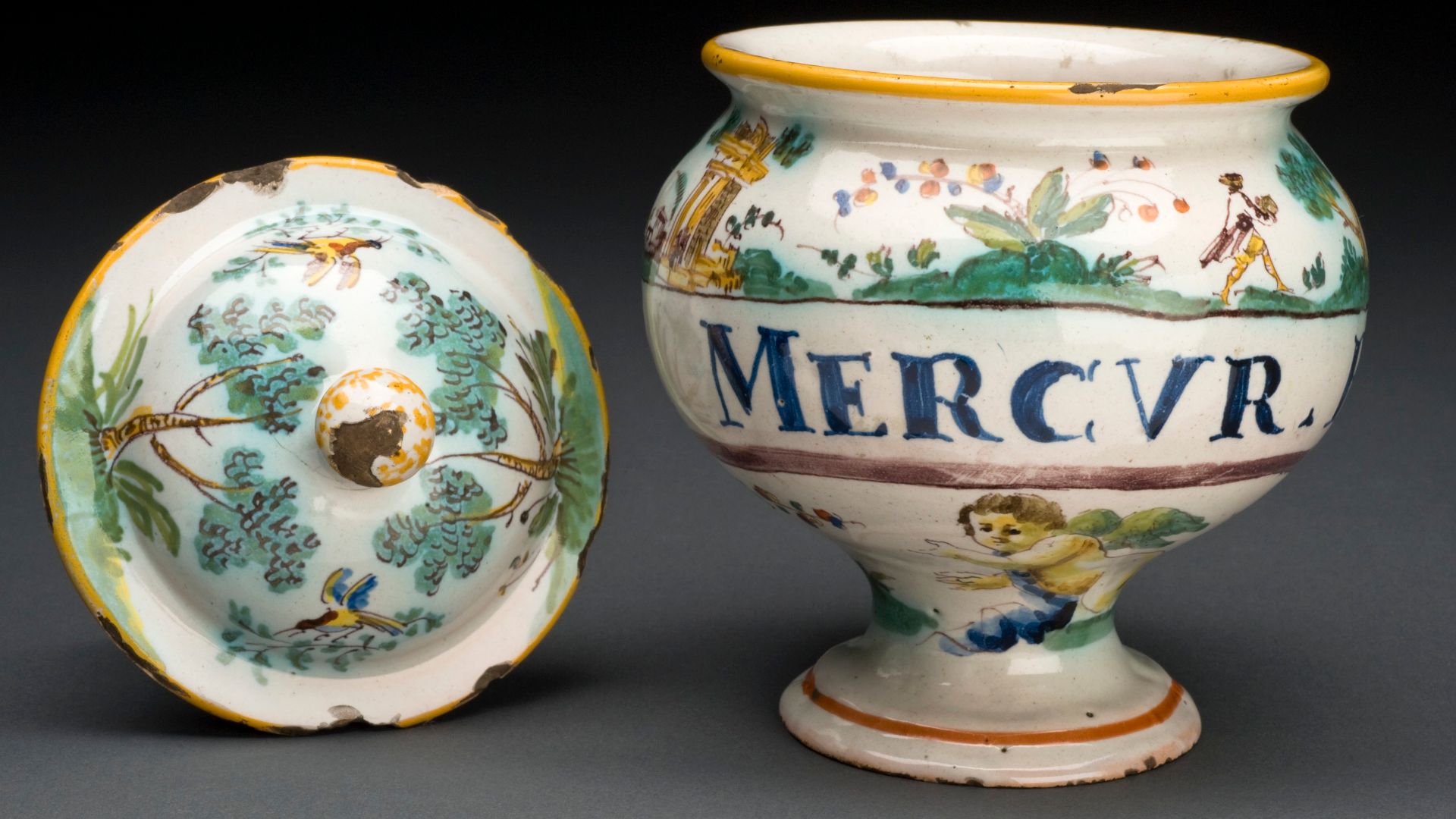 File:Drug jar for mercury pills, Italy, 1731-1770 Wellcome L0057163.jpg