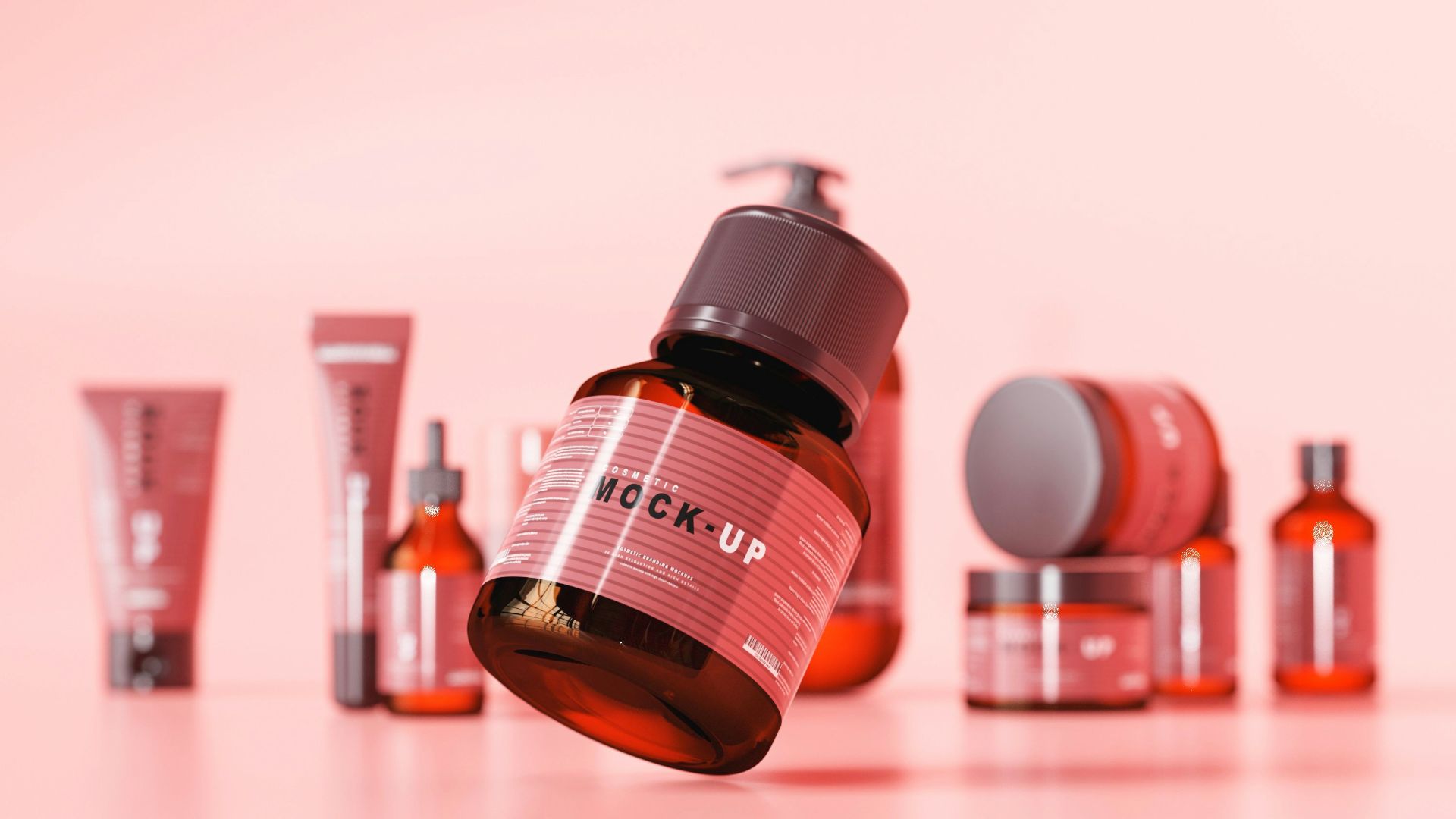 a bottle of lock up sitting next to some other bottles