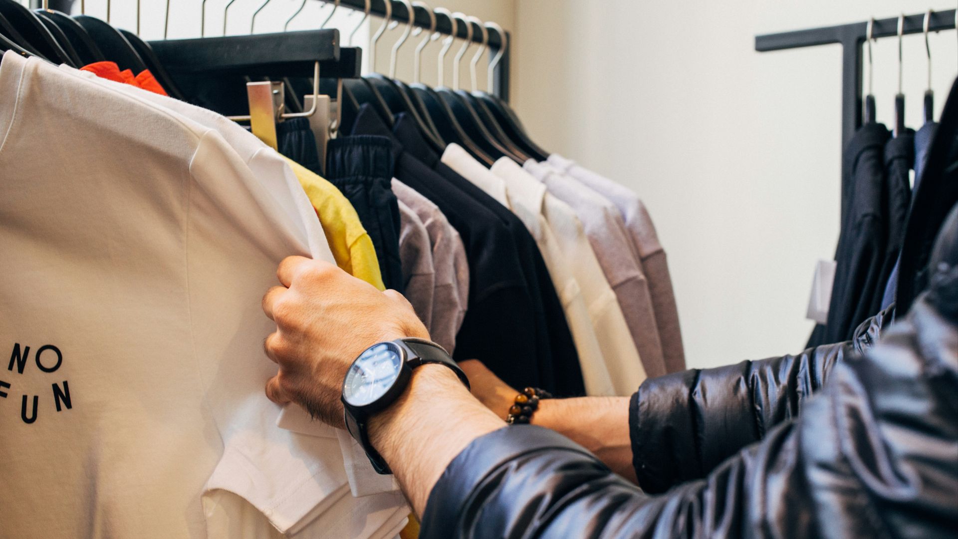 assorted-color clothes lot