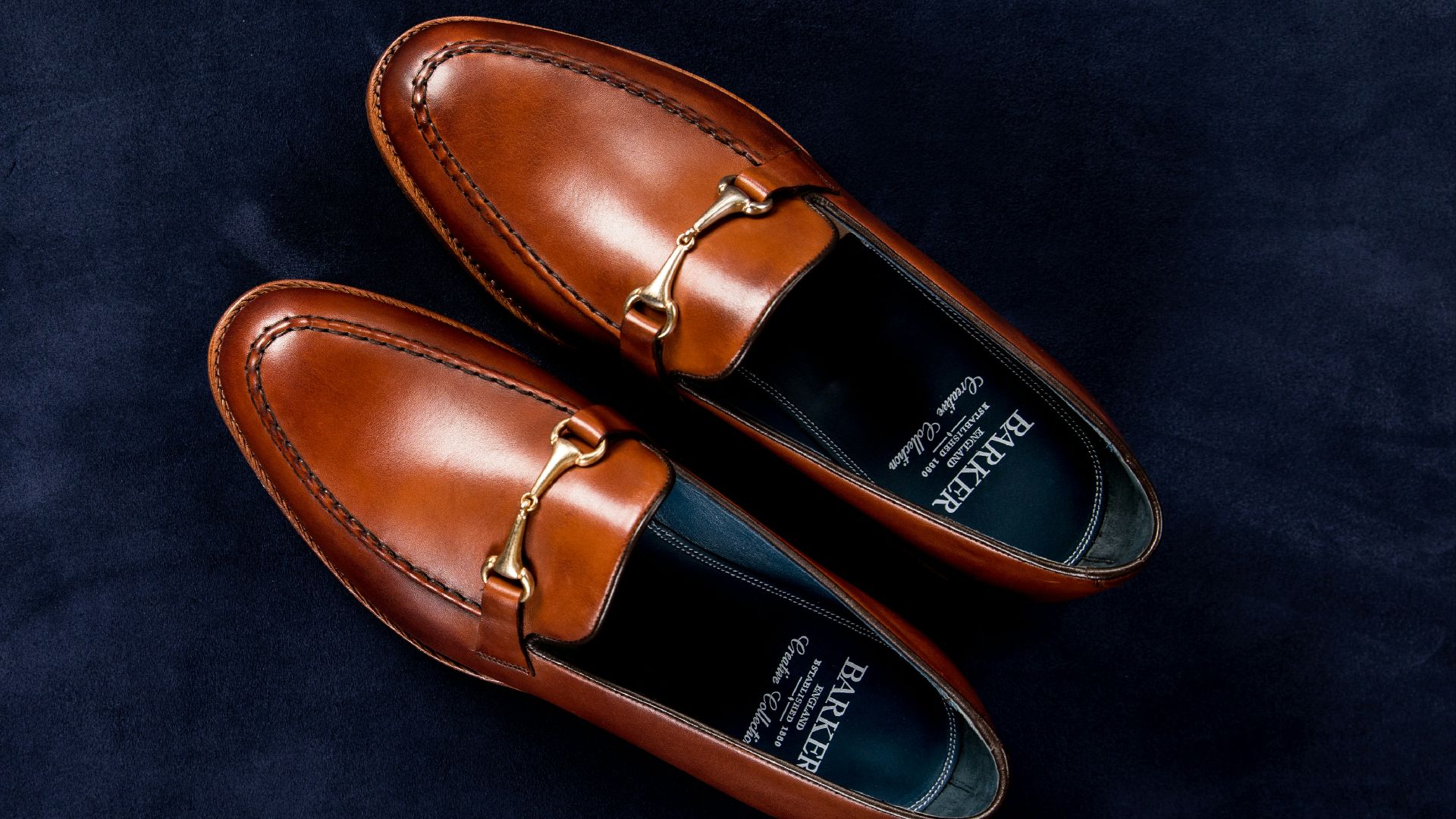 black leather slip on shoes