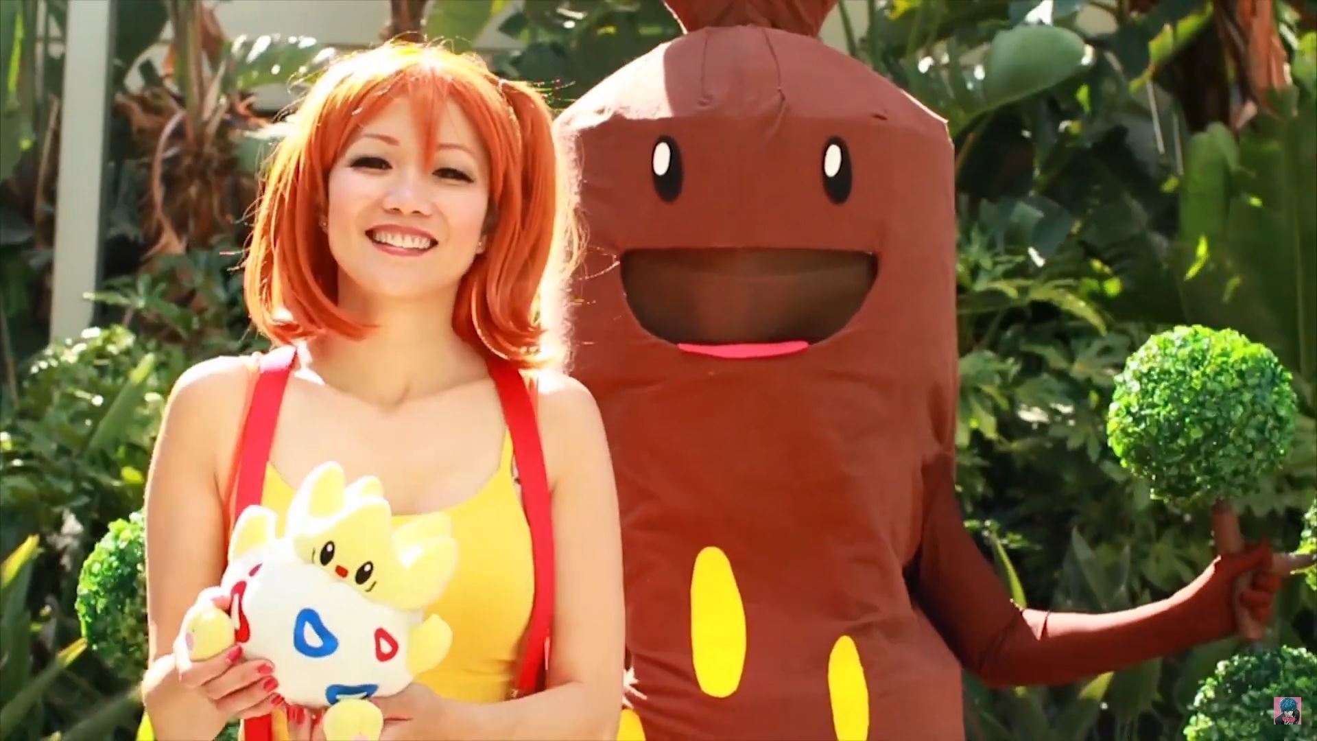 File:ANIME EXPO 2017 Cosplay of Misty, Togepi and Sudowoodo.jpg