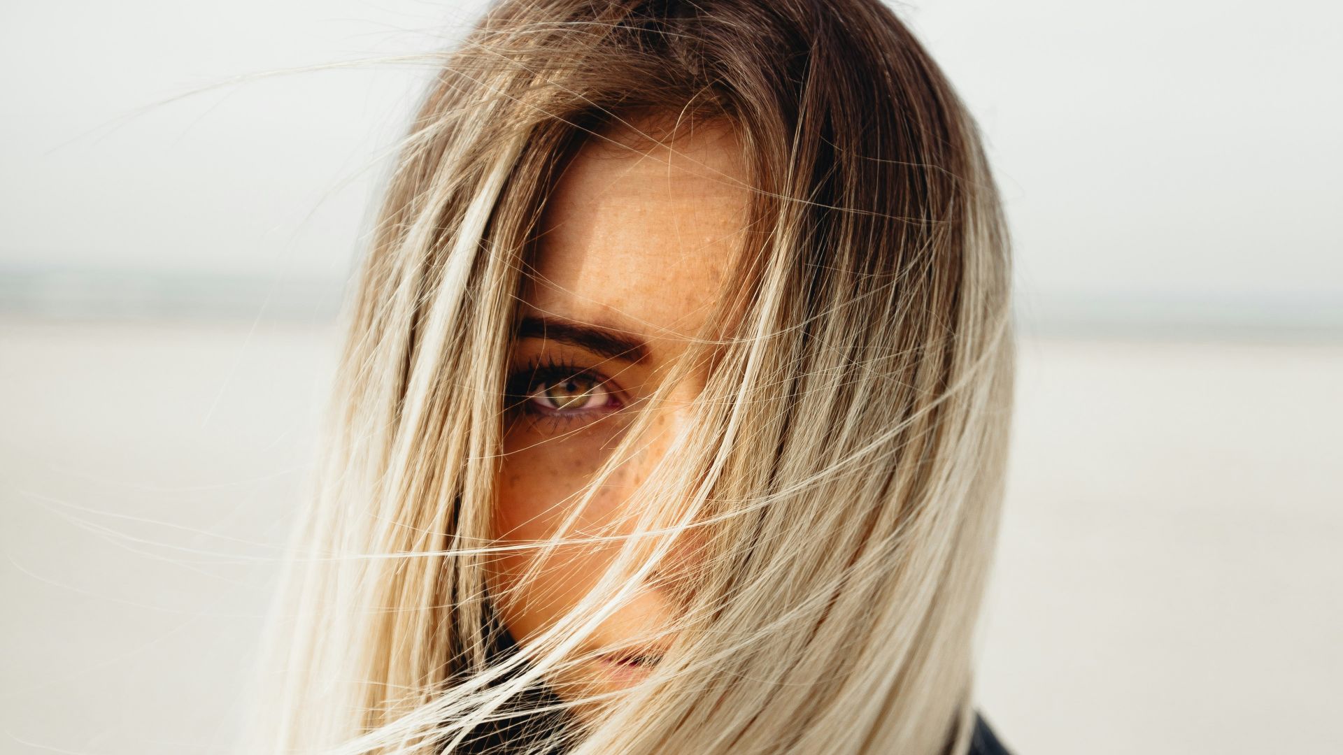 woman in black collared jacket